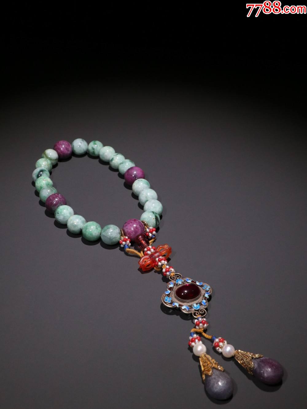 翡翠十八子手持._价格5000元_第1张_7788收藏__收藏热线