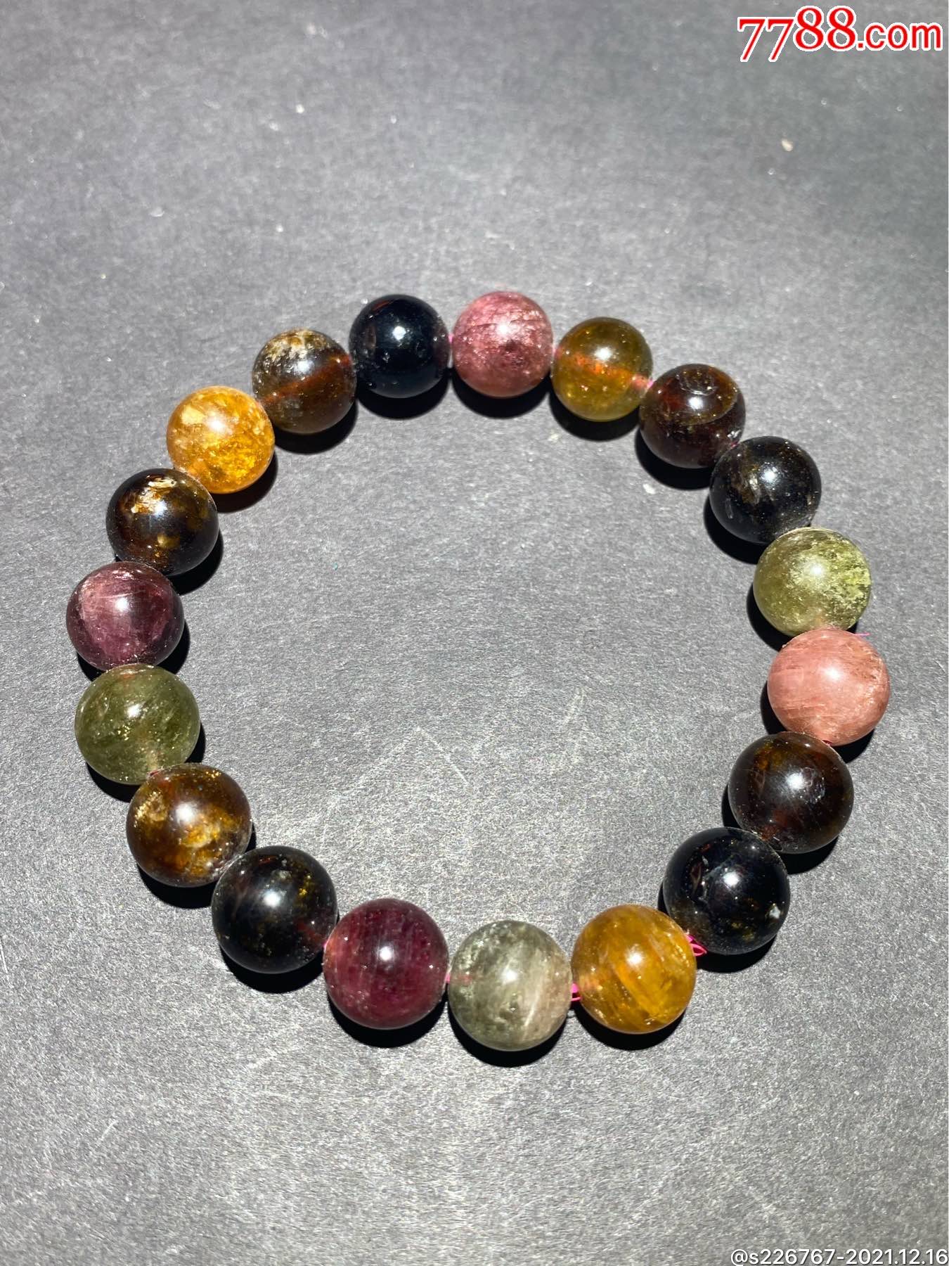 回流碧玺手串一条_价格550元【华南堂古文玩收藏】_第1张_7788收藏