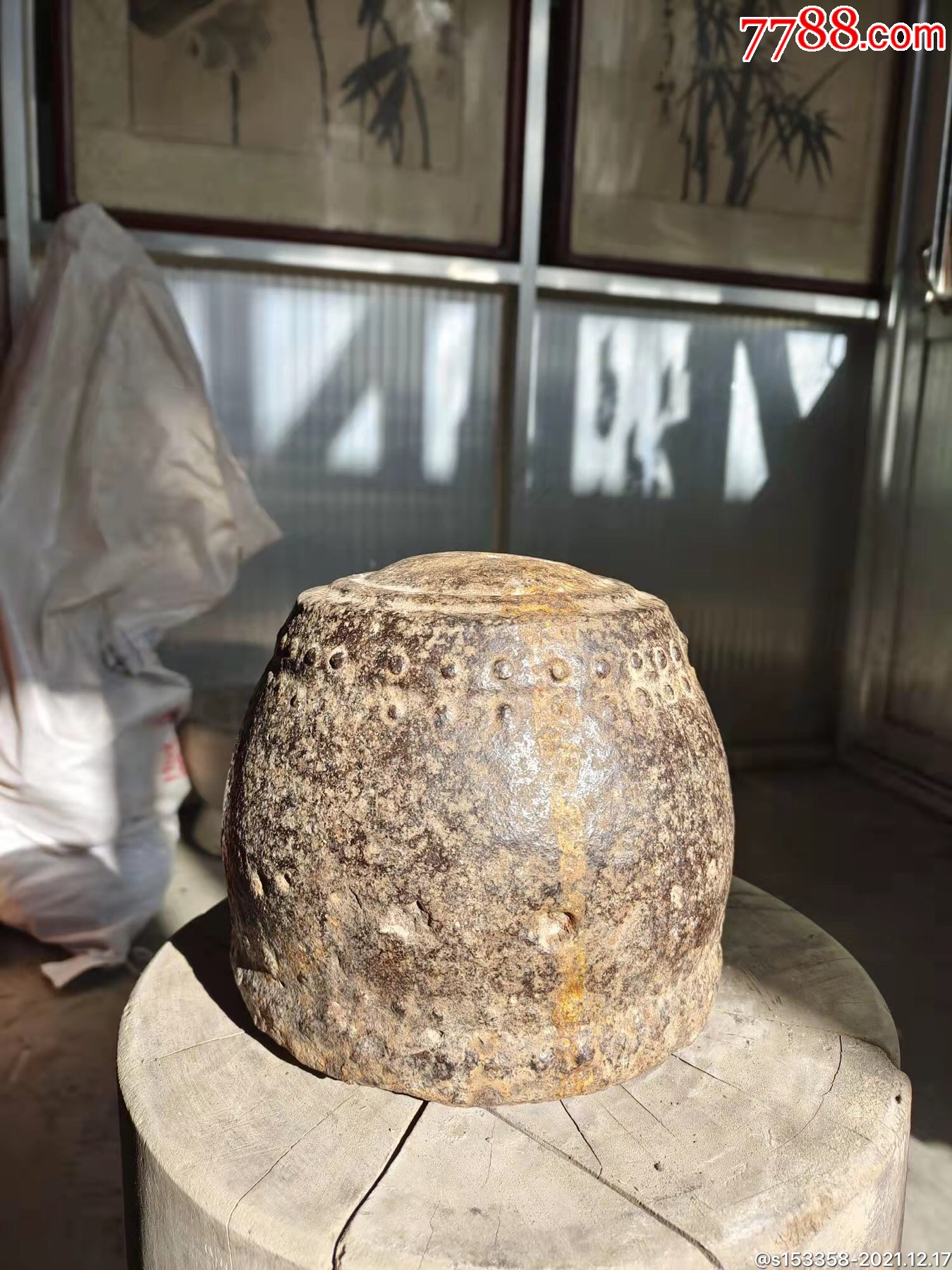 明代铁制鼓墩