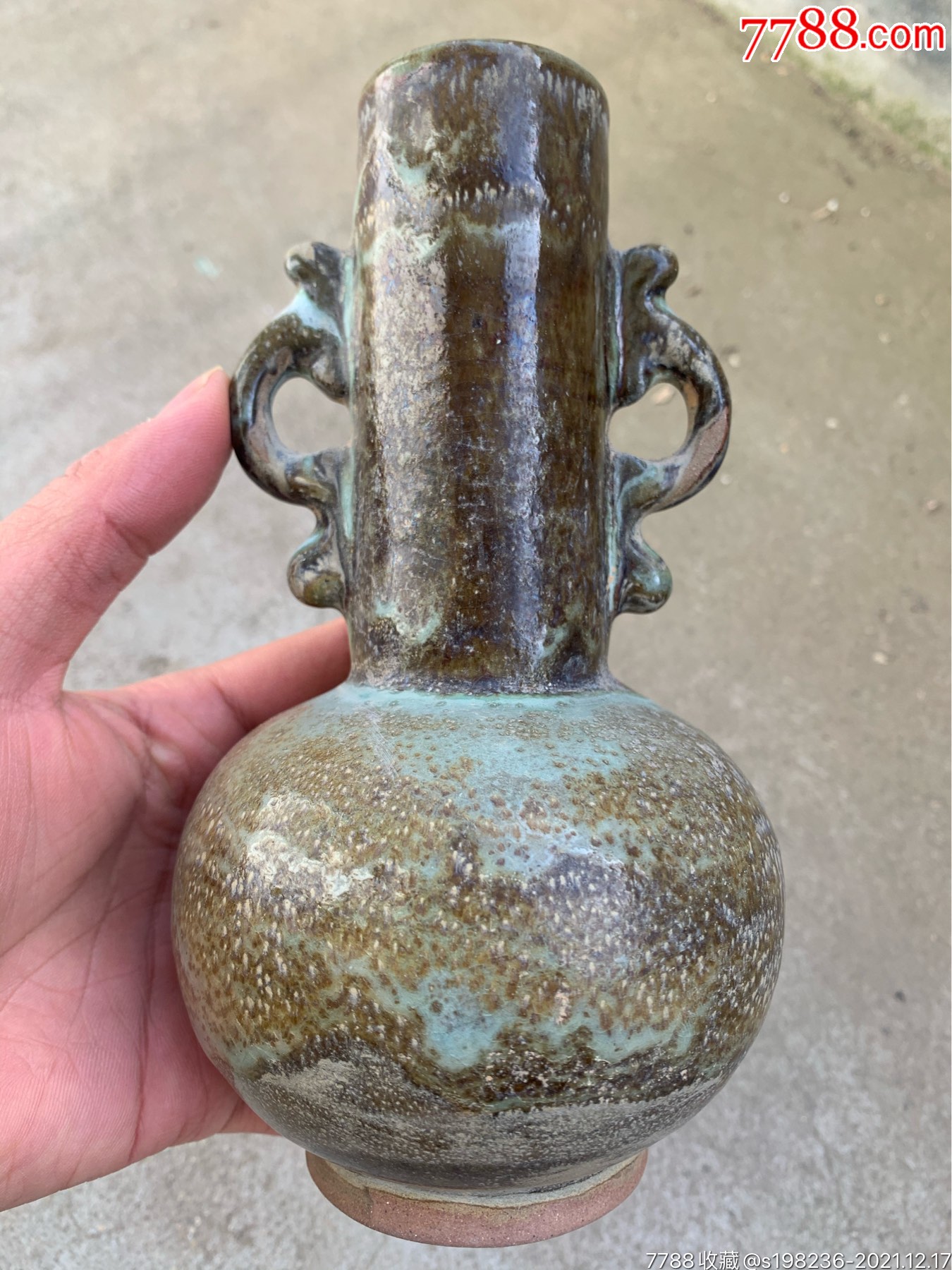 钧瓷双耳瓶_价格140元_第1张_7788收藏__收藏热线