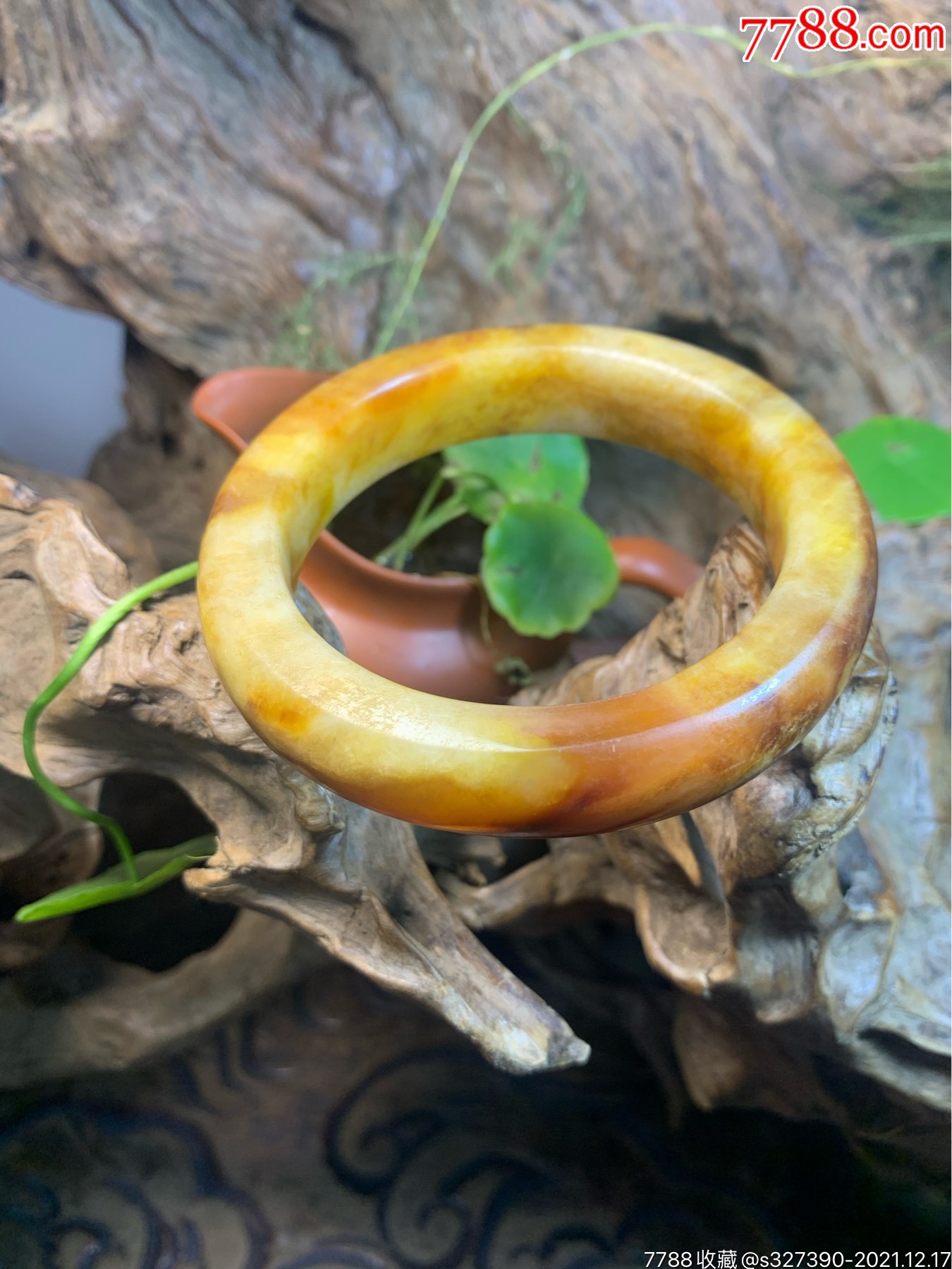 老玉和田玉明清玉镯