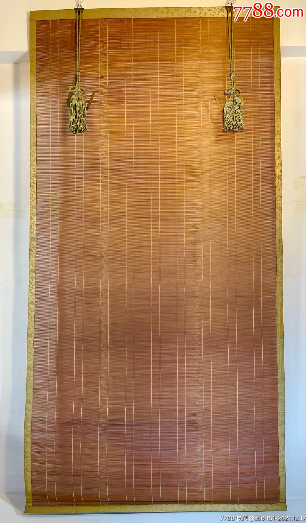 日本回流精美老竹帘-其他竹制品-7788商城