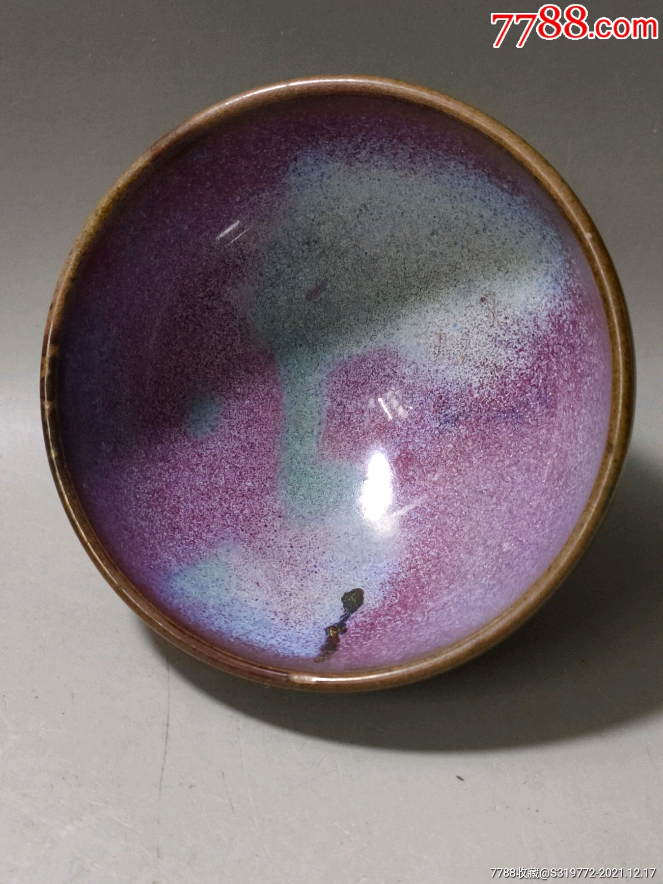 钧瓷茶盏老钧瓷