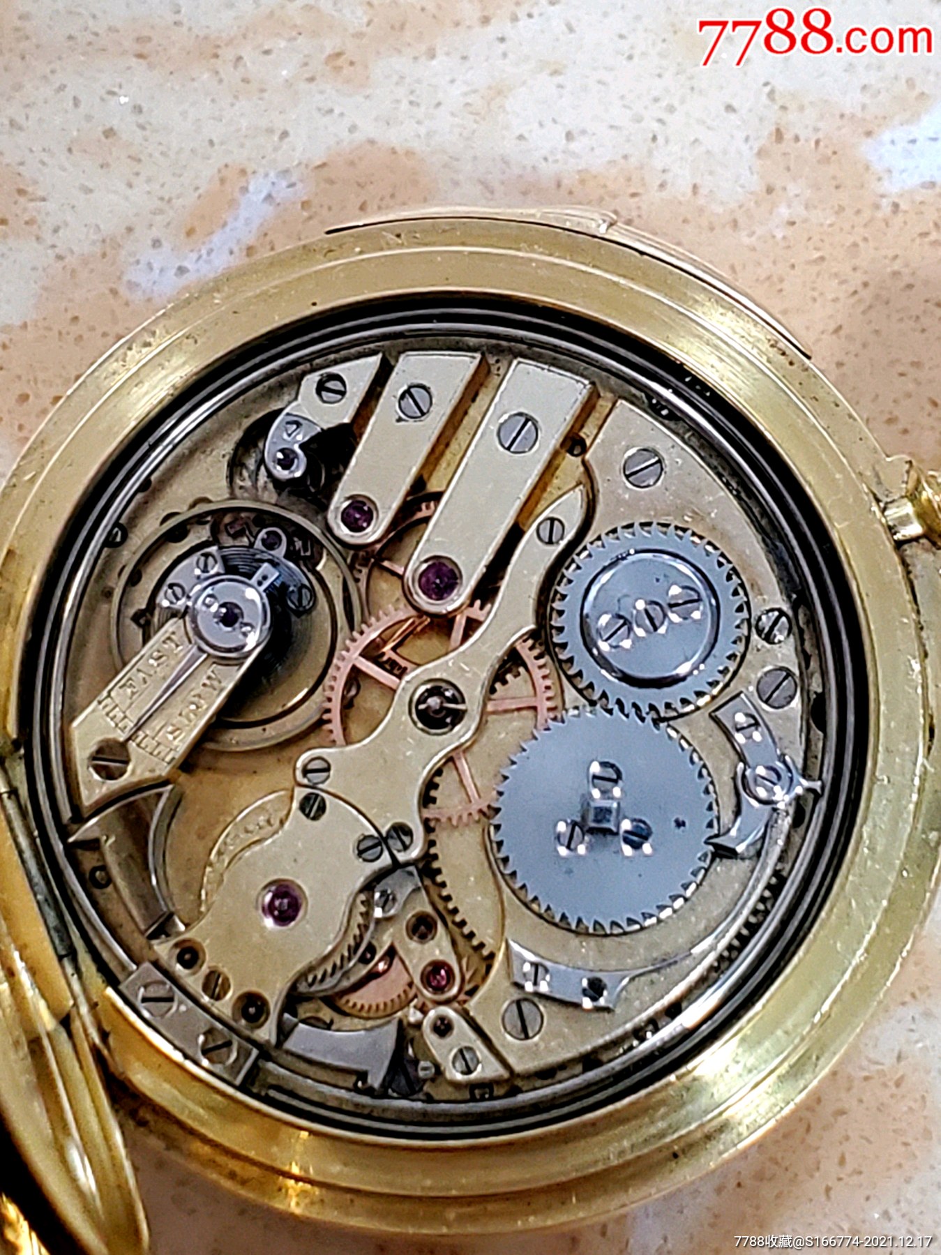 182年超级小小小小小的不能再小系列二问表打簧古董怀表