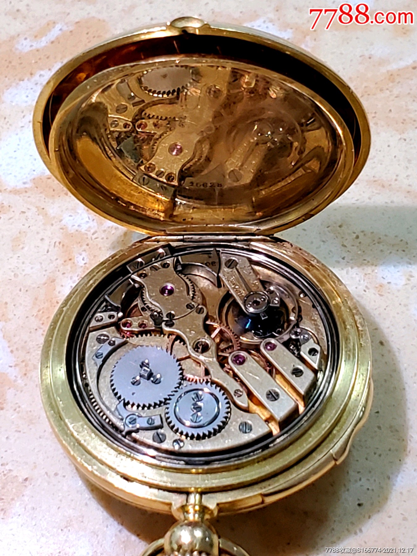 182年超级小小小小小的不能再小系列二问表打簧古董怀表