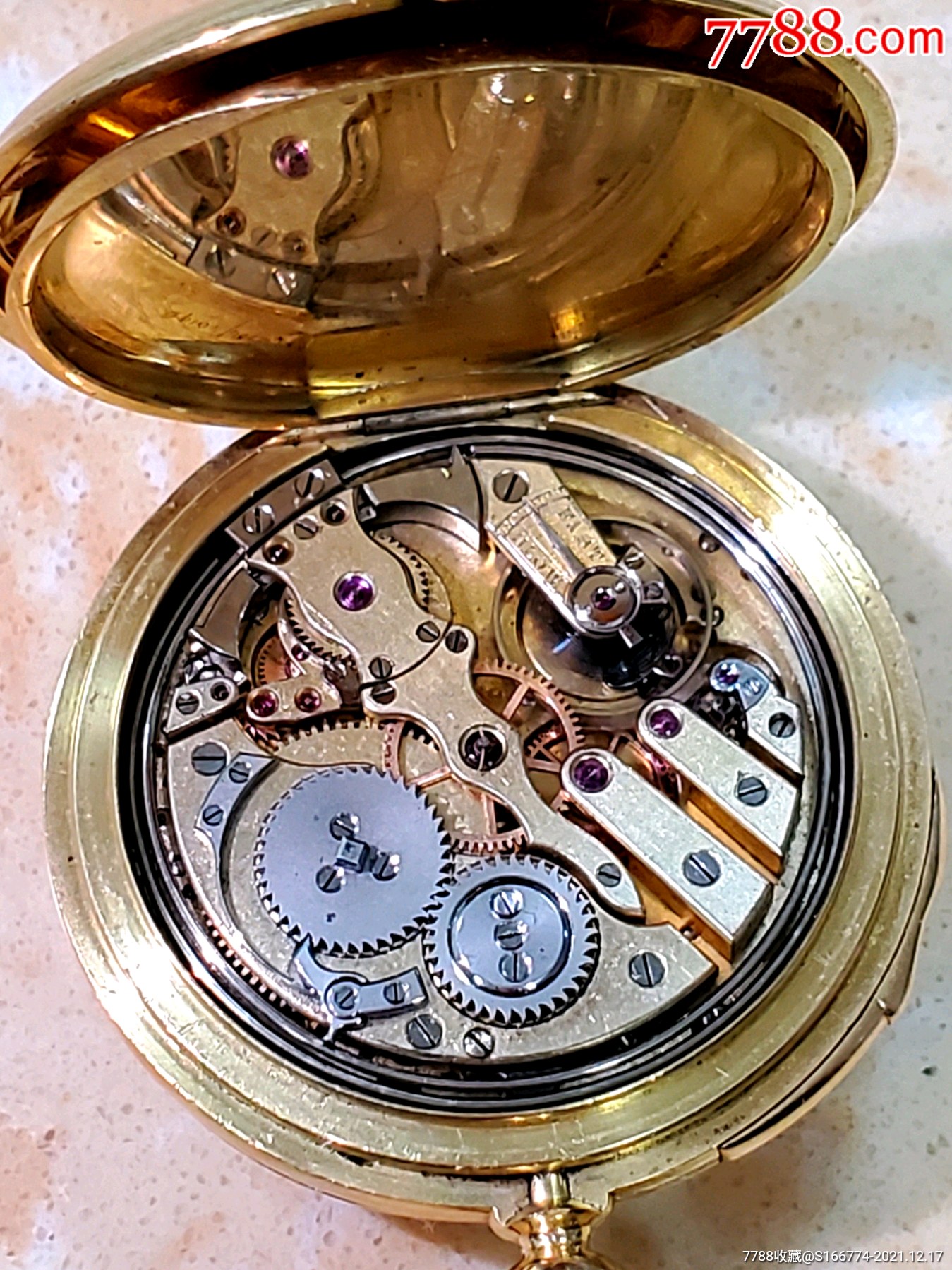 182年超级小小小小小的不能再小系列二问表打簧古董怀表