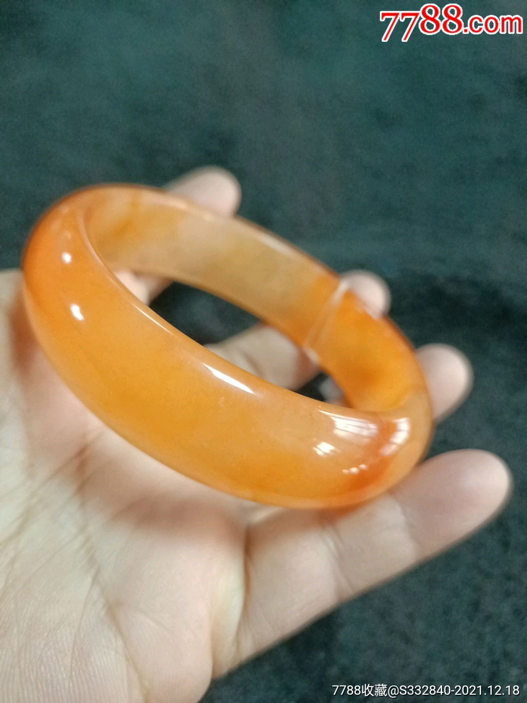 新疆戈壁彩玉手镯_价格3600元_第1张_7788收藏__收藏热线