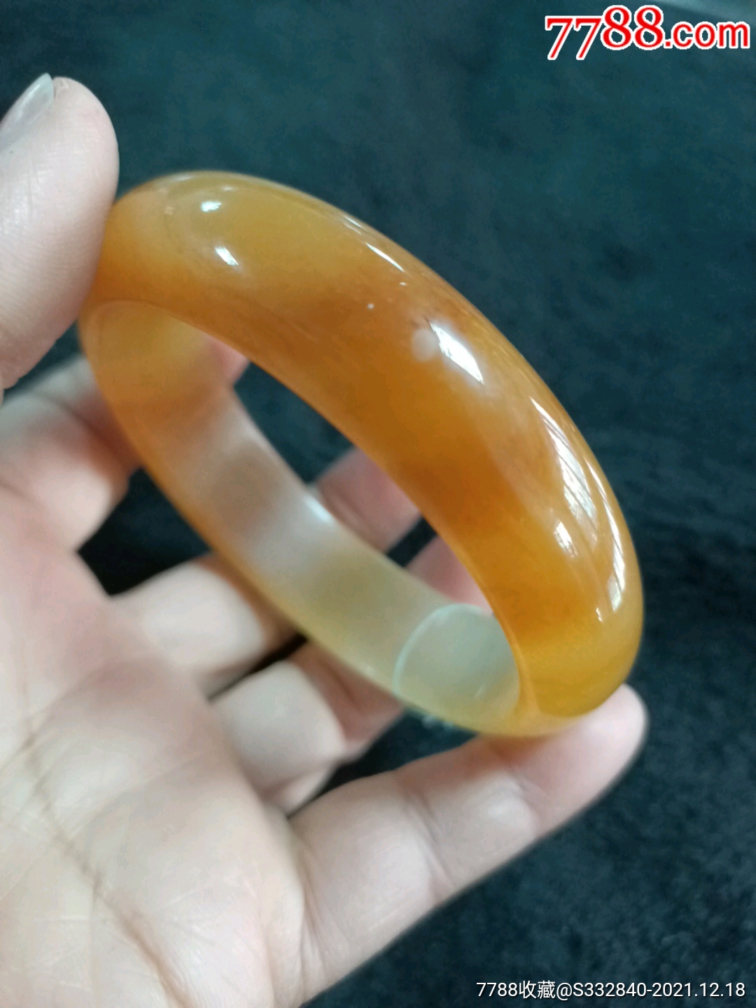 新疆戈壁彩玉手镯