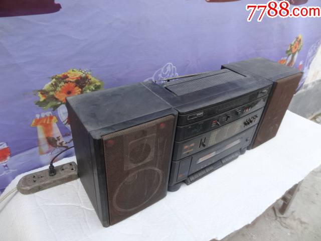 燕舞牌l15910a型大型手提式双卡立体声收录机故障机