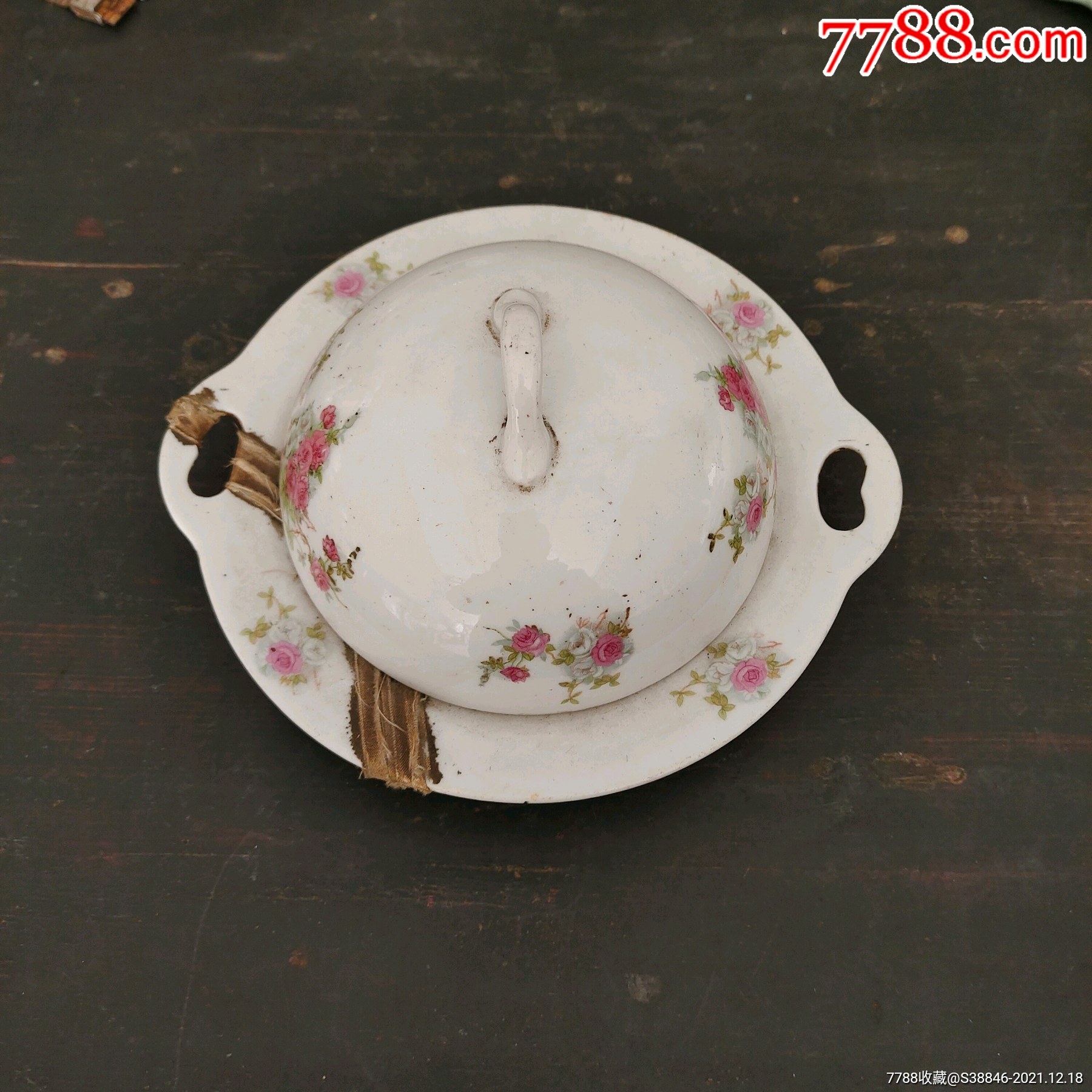 民国食物器皿盘