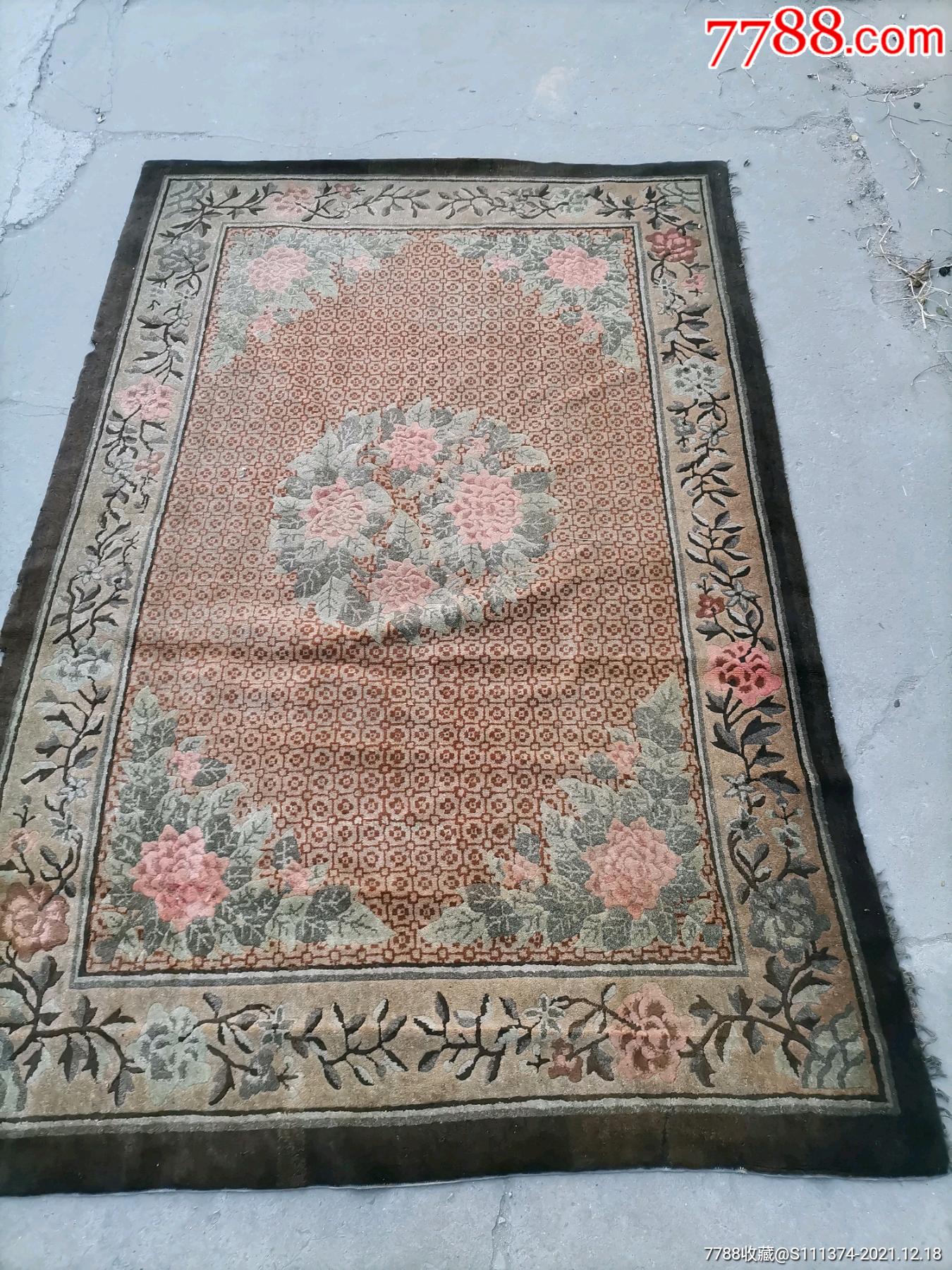 民国老地毯图片