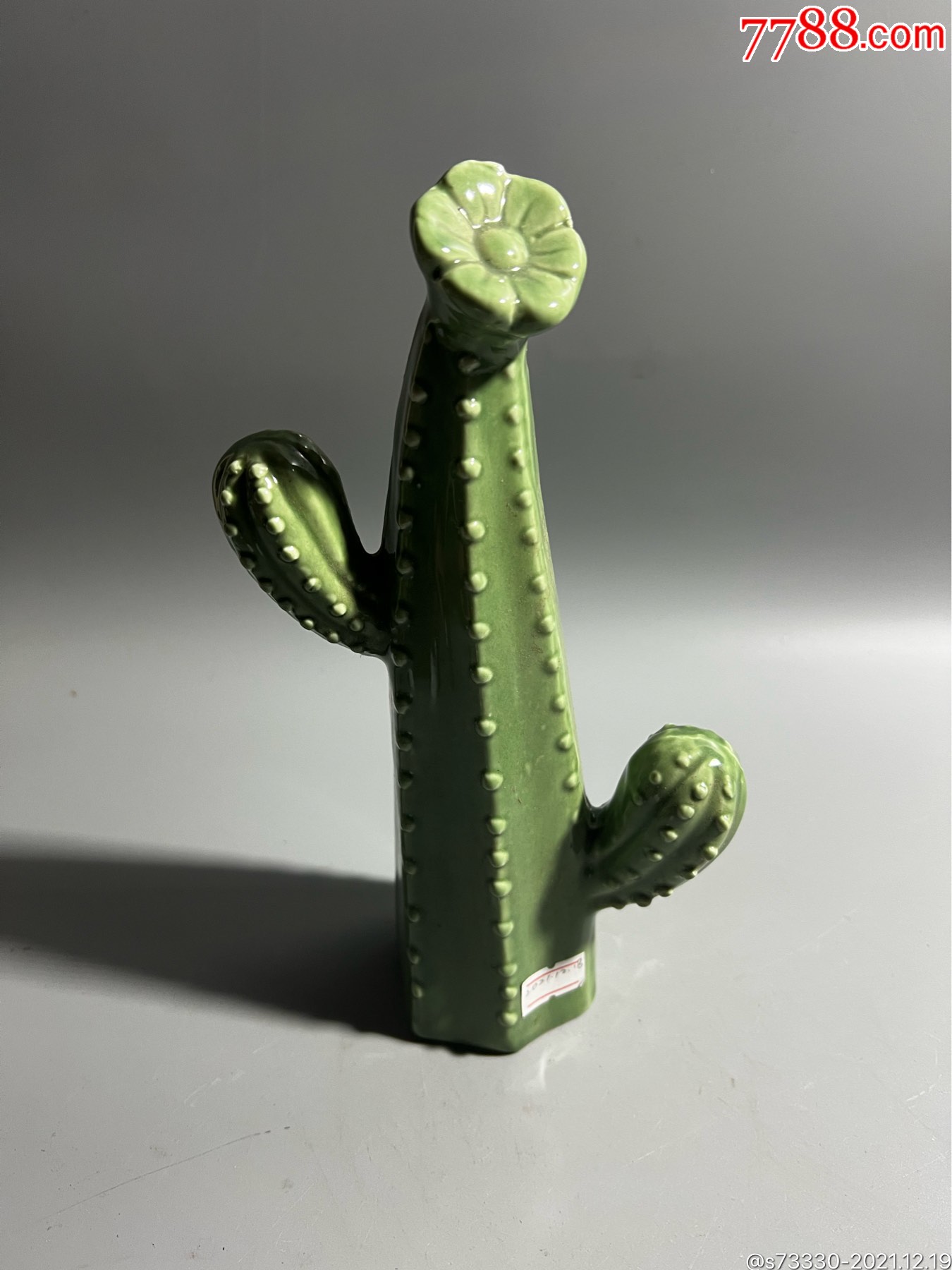 早期陶瓷仙人掌摆件