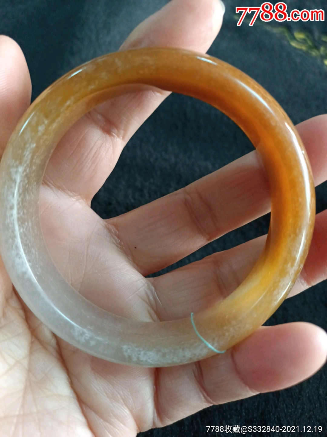 新疆戈壁彩玉手镯