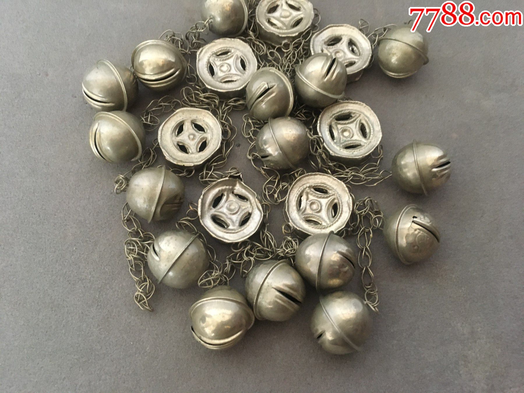 民国时期银铃铛16个