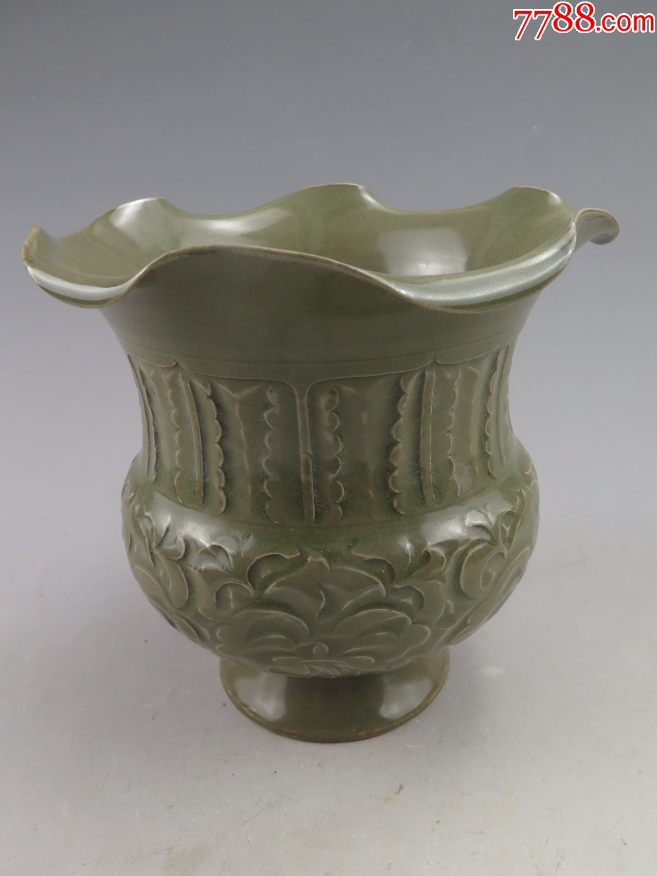 耀州窑渣斗有小磕_青瓷/秘色瓷_第1张_7788瓷器