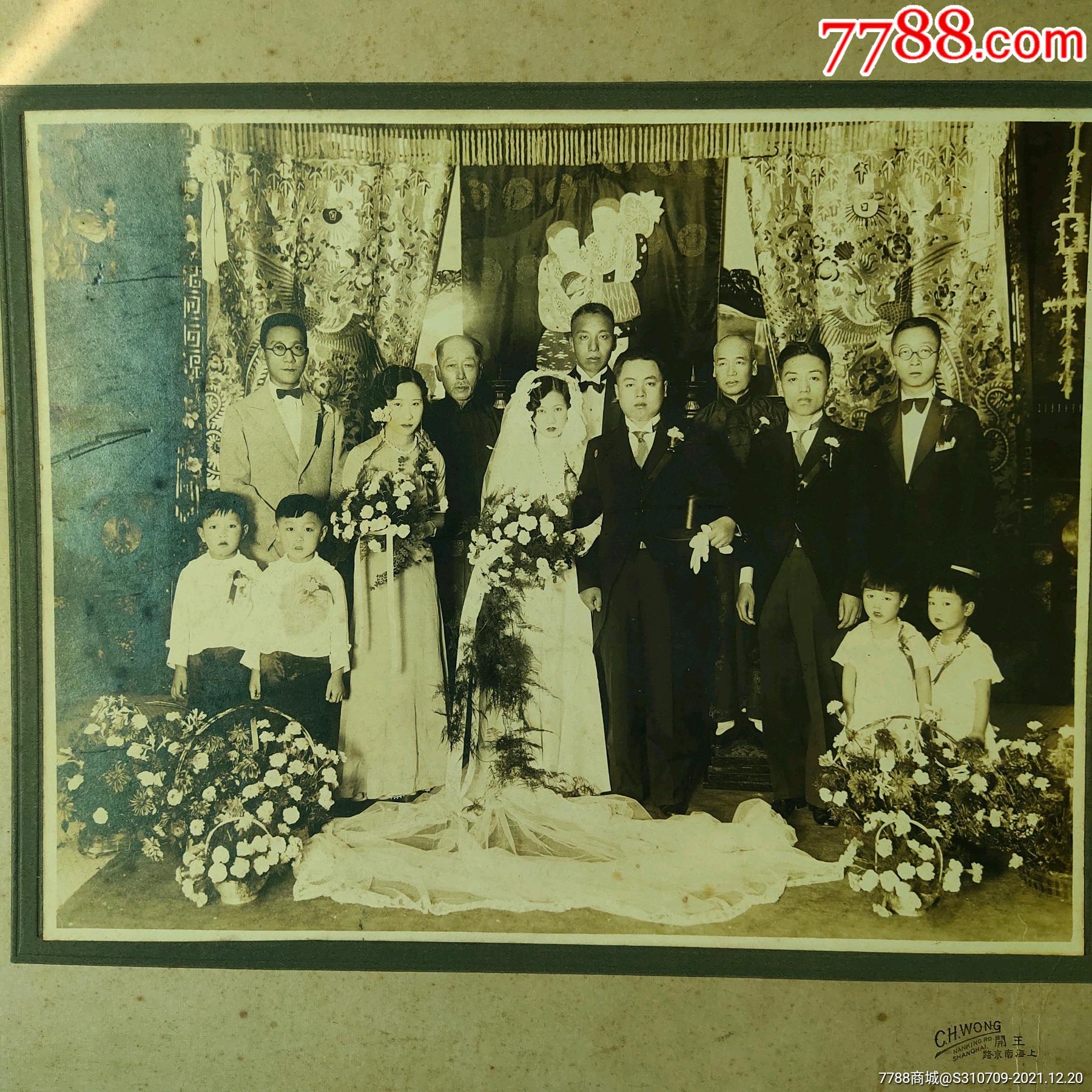 民国结婚照(大尺寸)_老照片_第2张_7788期刊网