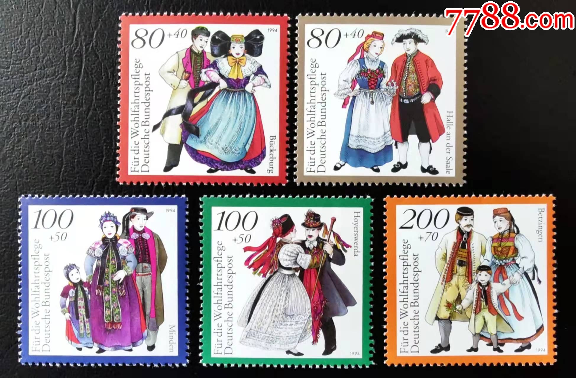 7a德国1994年邮票民族传统服饰5全新-价格:5元-se84436920-欧洲邮票