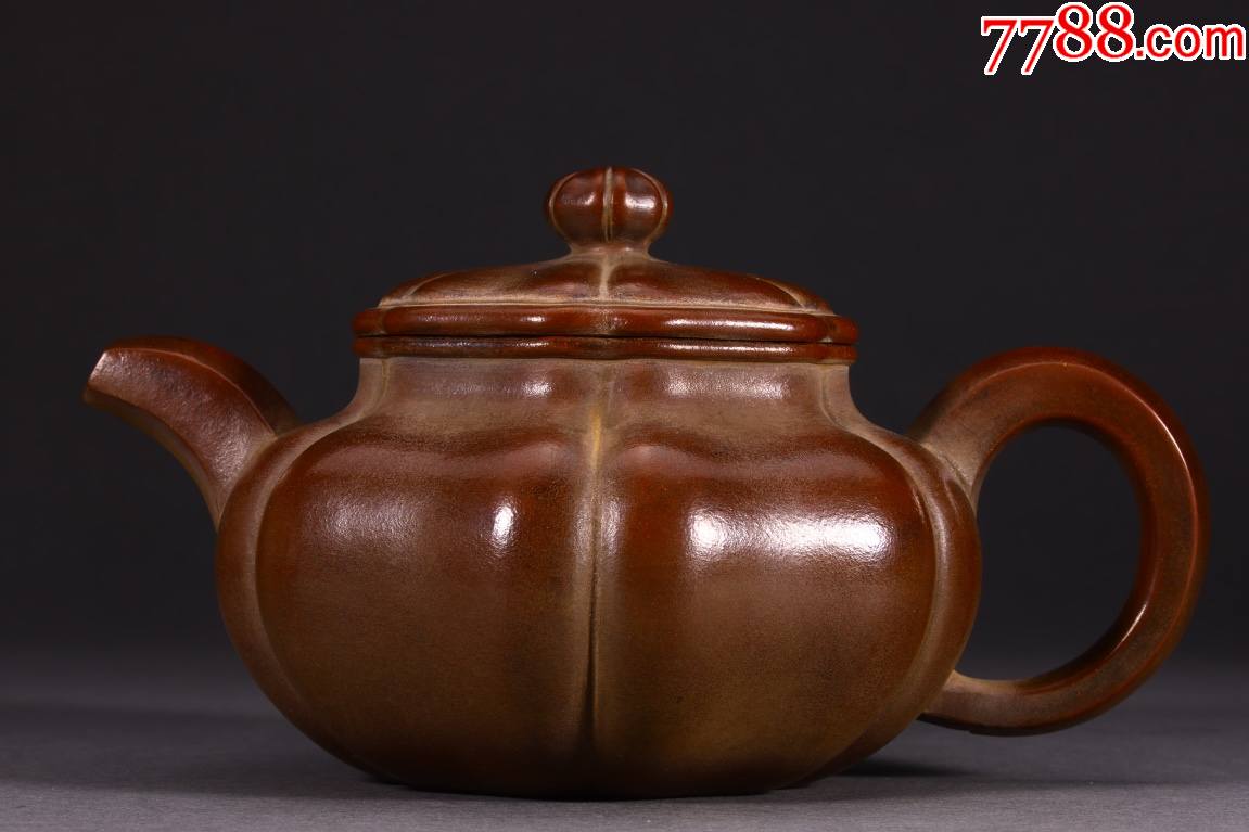 葵仿古壶a84s26f-价格:3980元-se84438488-紫砂壶-零售-7788紫砂壶