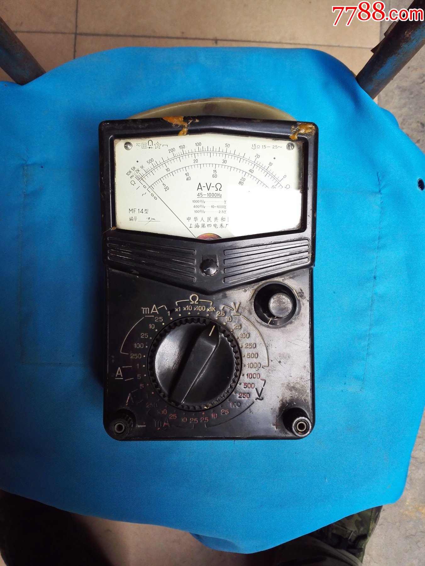 80年上四厂mf14万用表