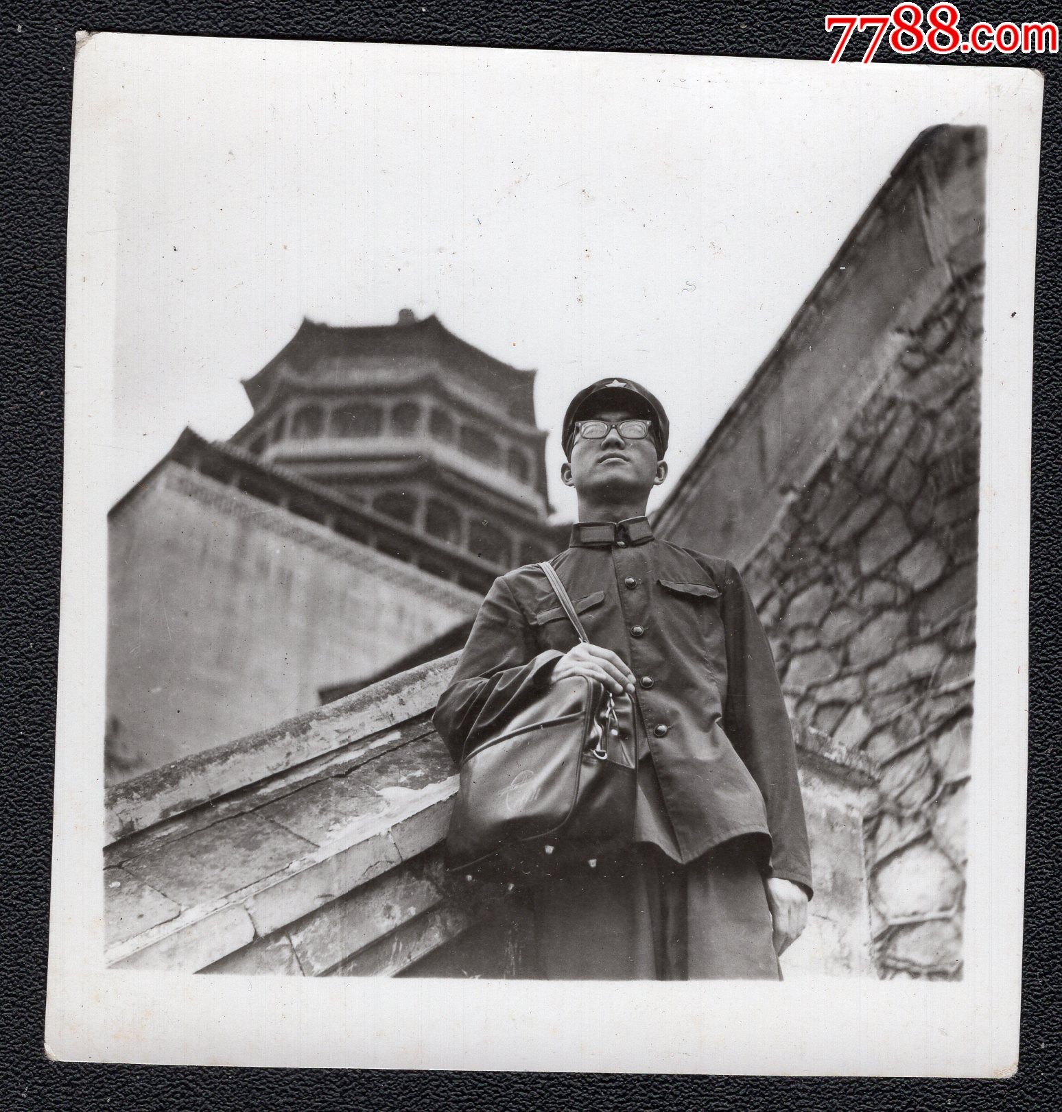 70年代军人老照片1张尺寸约586厘米