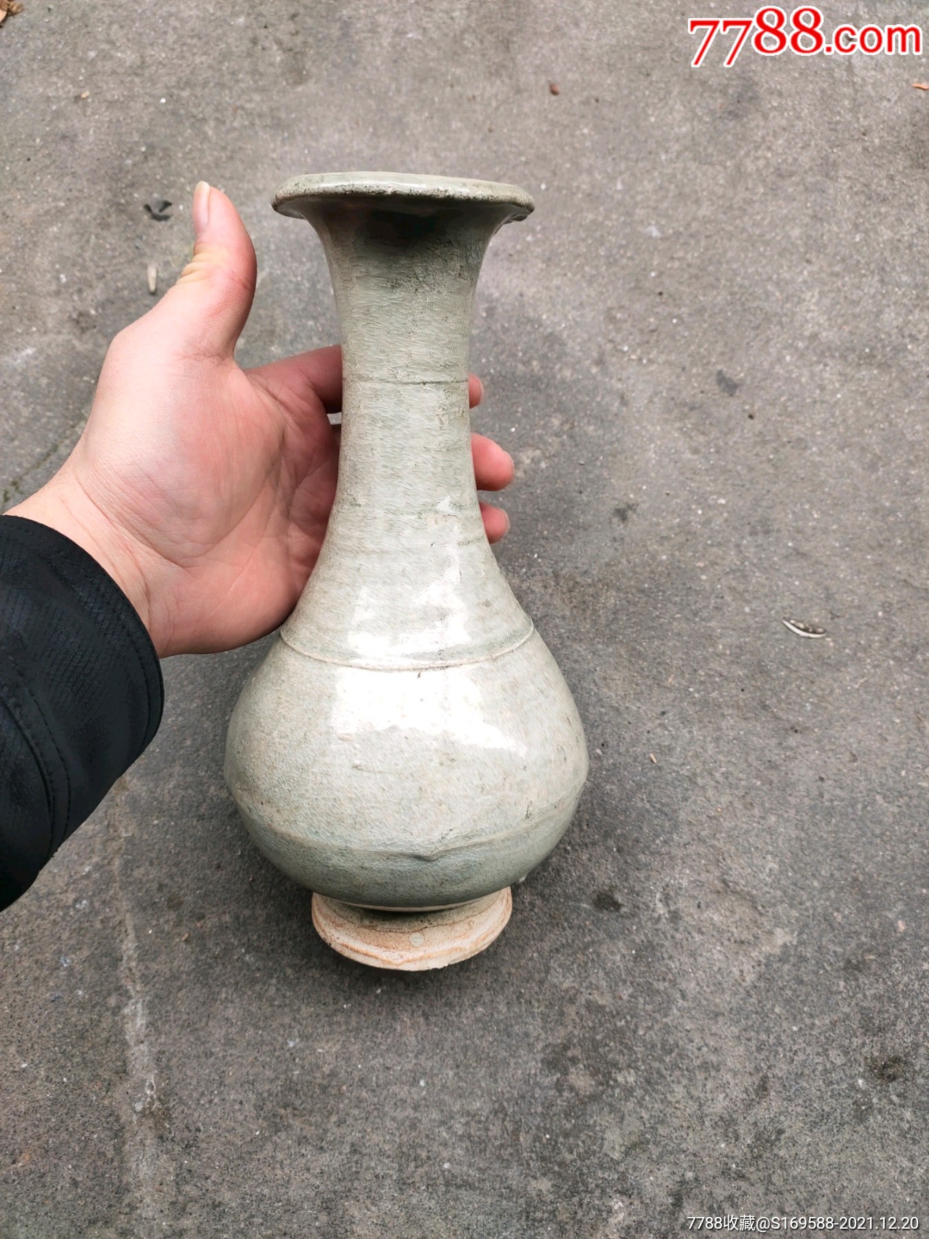 影青玉壶春瓶