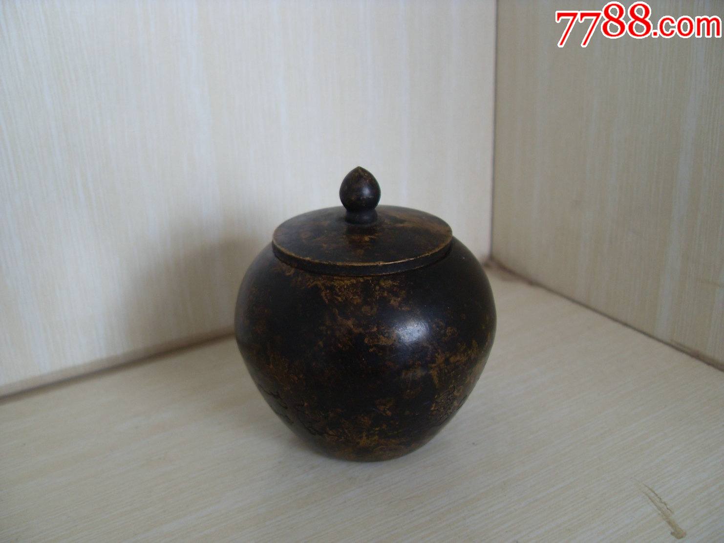 稀少的美品老铜罐!-价格:220元-se84447170-铜杂件-零售-7788纸艺