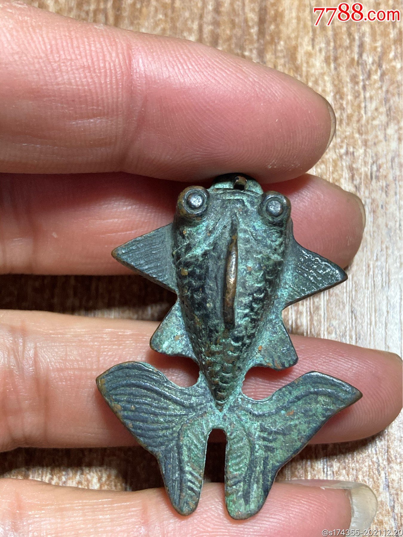 清代铜金鱼挂件_价格188元_第1张_7788收藏__收藏热线