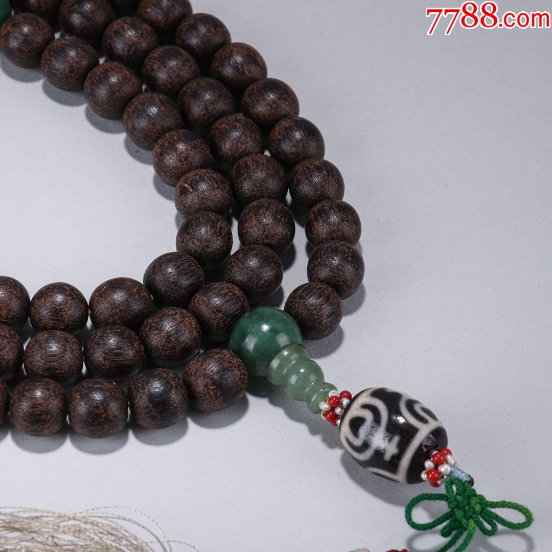 老沉香圆珠108佛珠_沉香木手串_第8张_7788钟表收藏