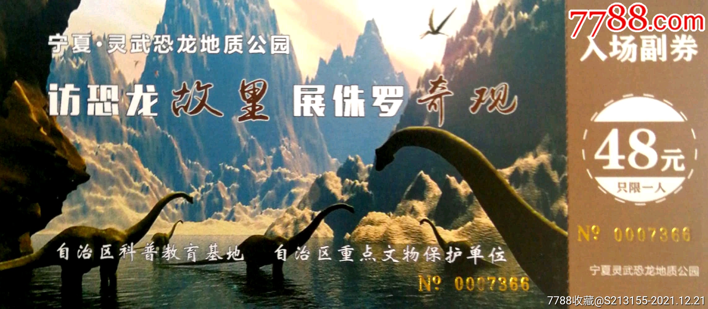 宁夏灵武恐龙国家地质公园全品_旅游景点门票_暴走的人生【7788收藏