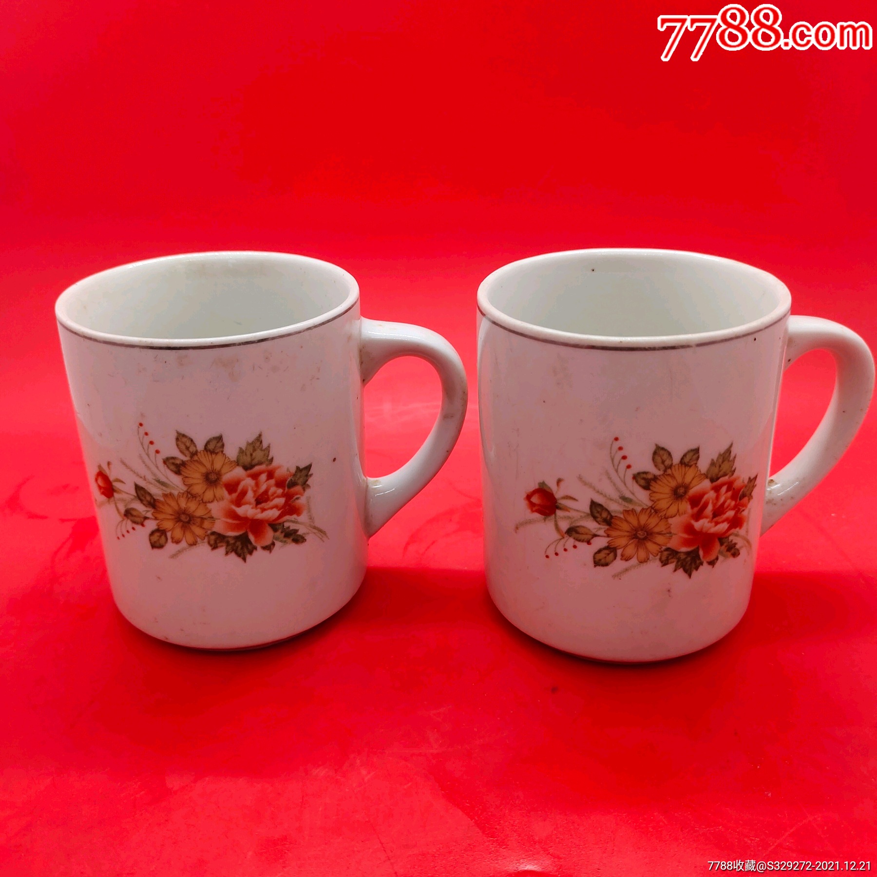 80年代水杯一对的价格