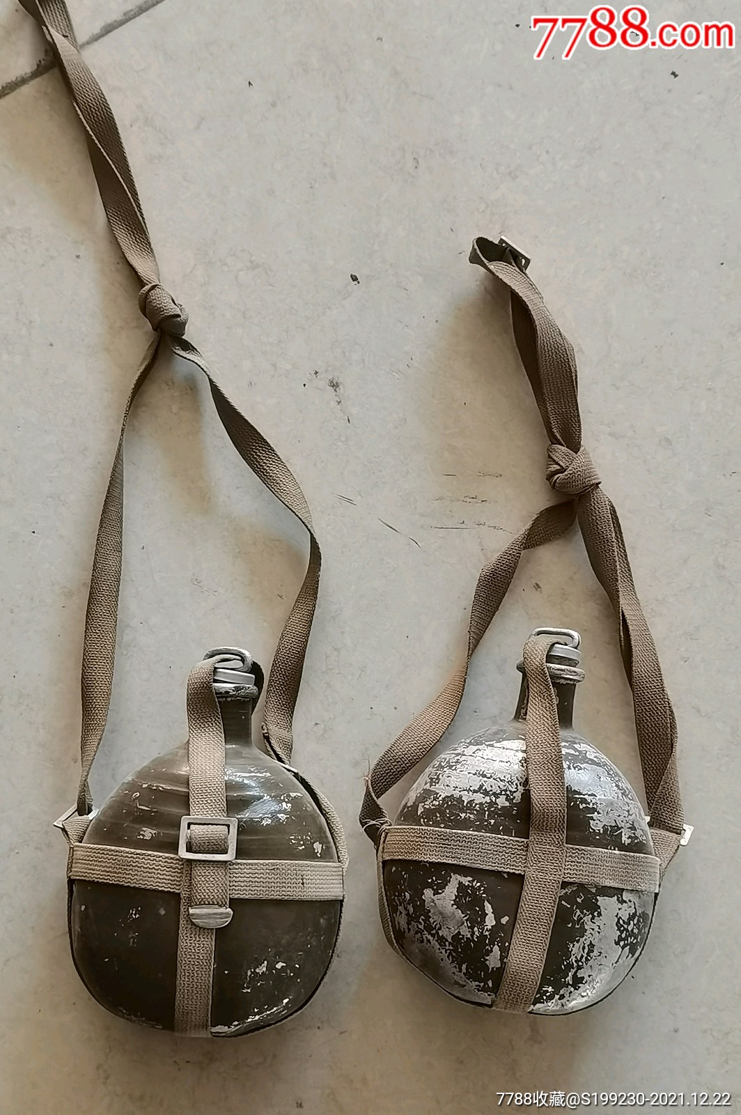 用老水壶老背壶战争题材收藏品