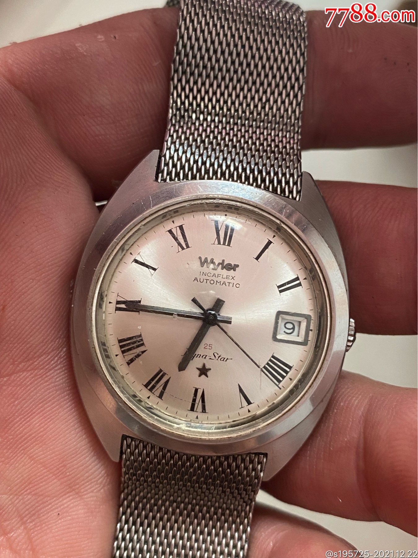 惠勒wyler蛇形摆手表