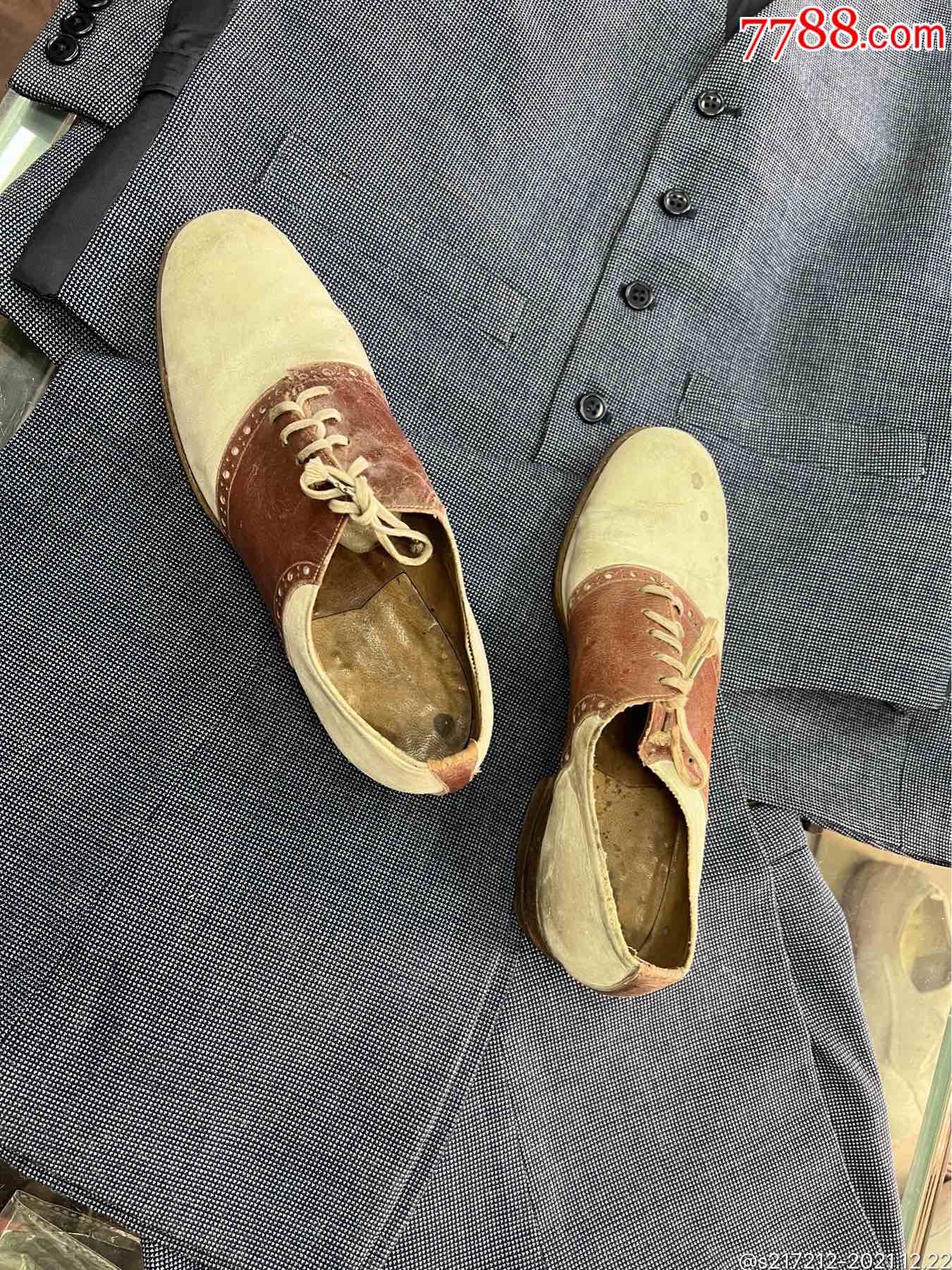 民国时期的男士皮鞋图片