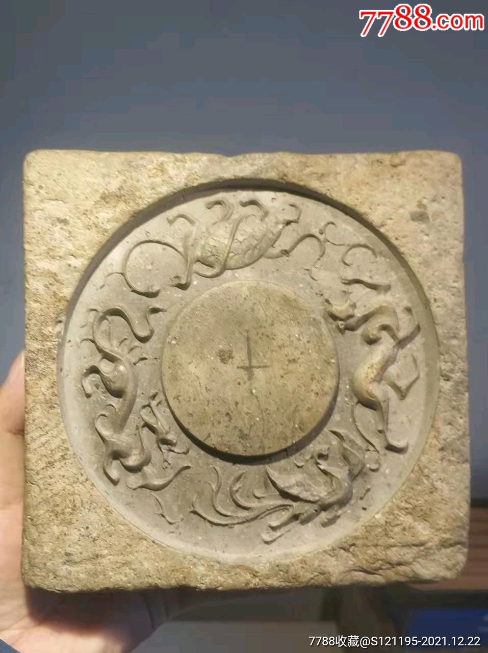 汉砖茶台砖雕干泡台