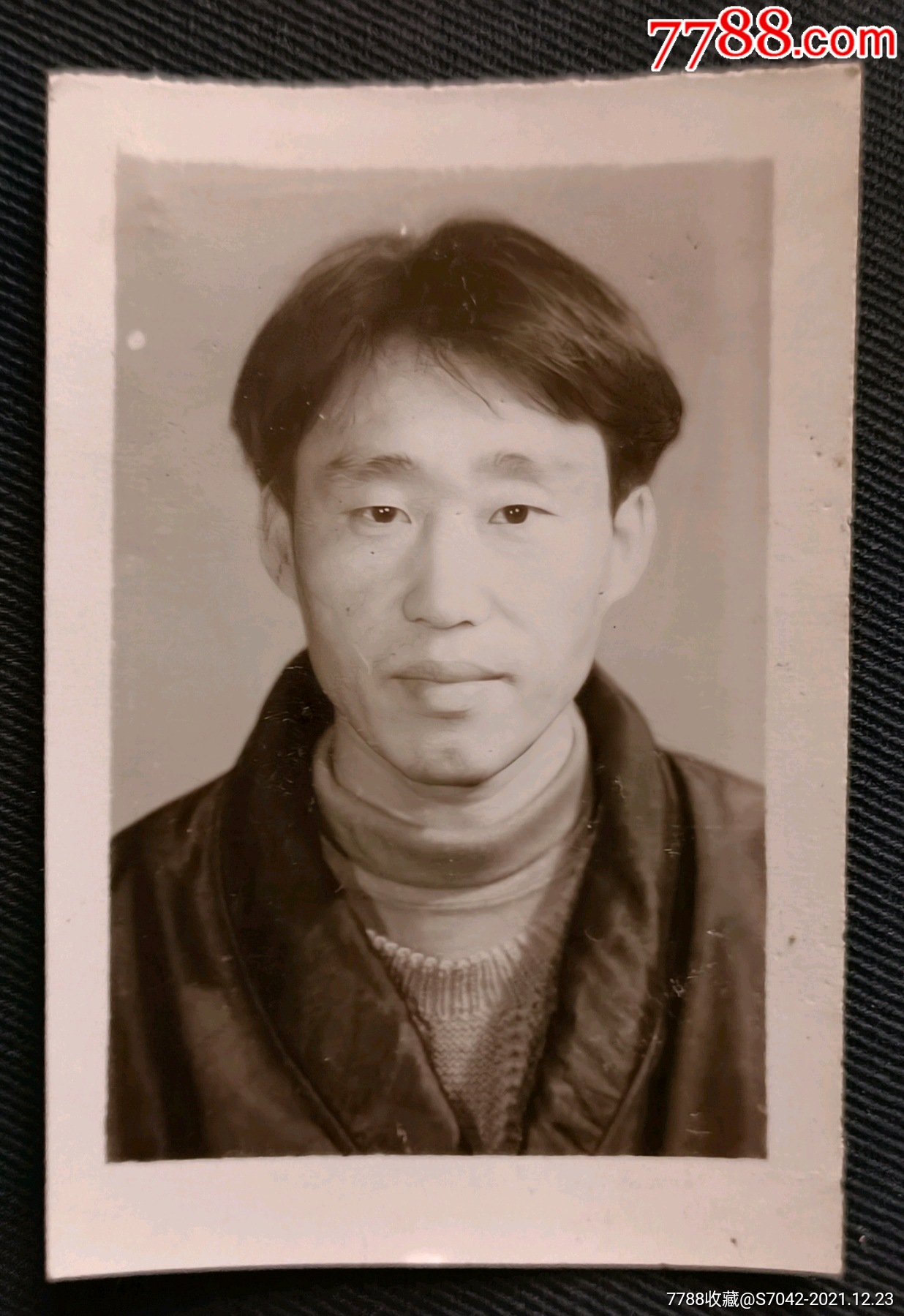 八十年代老照片普通半身照