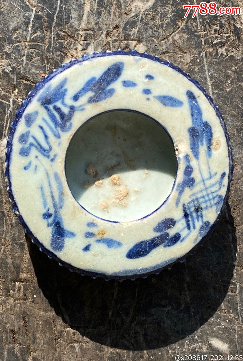 清朝青花笔洗议价不复