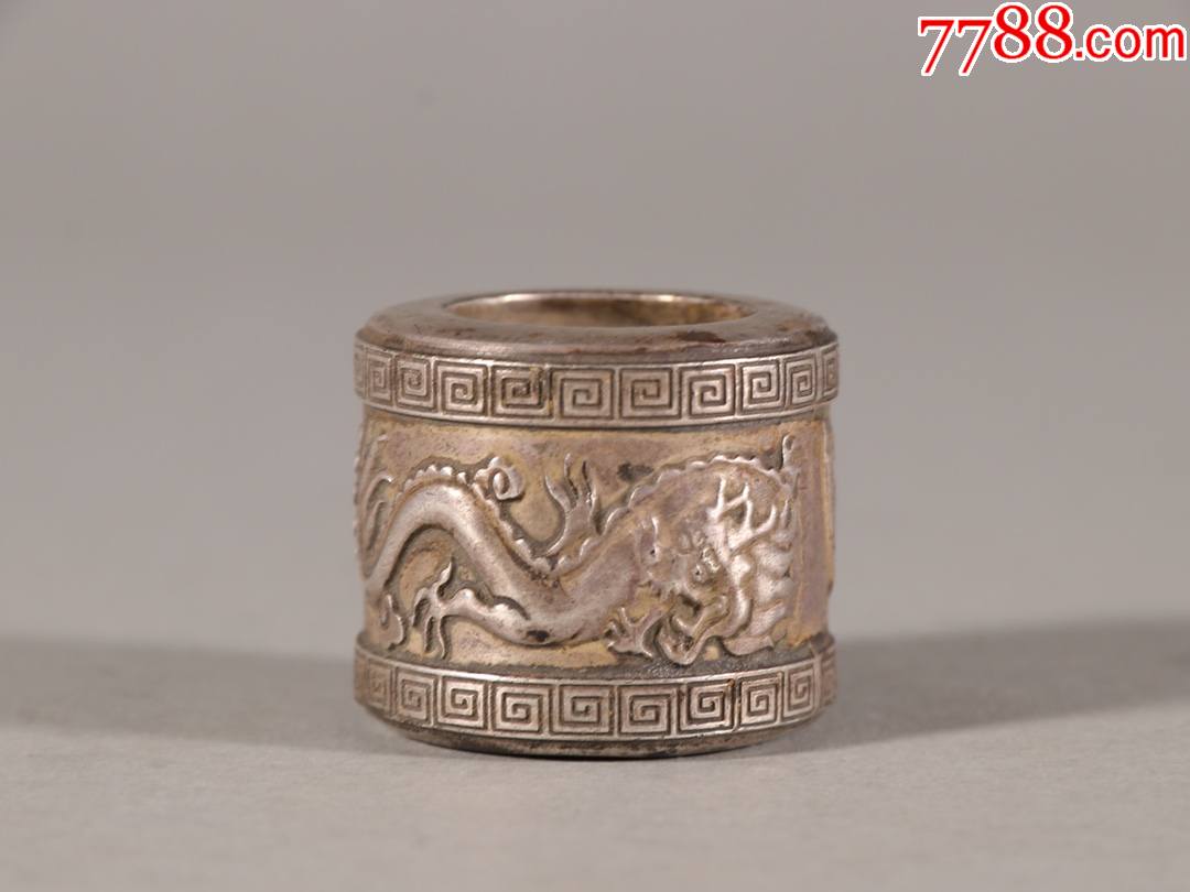 老银制龙凤呈祥扳指_价格15000元_第1张_7788收藏__收藏热线