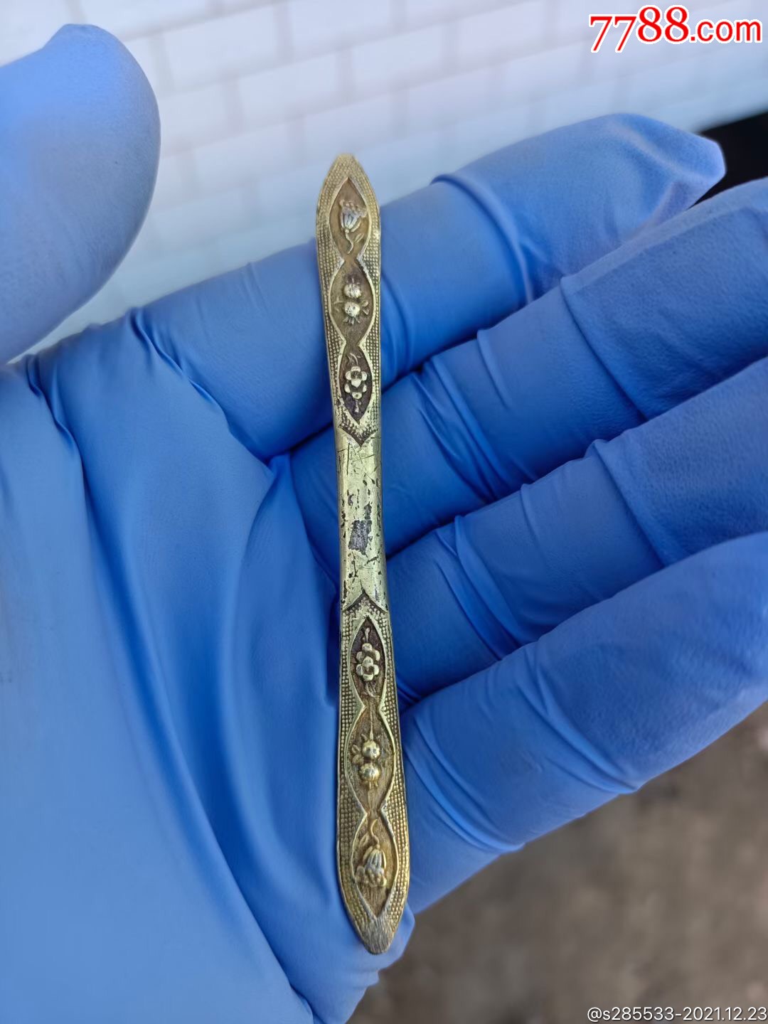 清代银包金簪子-价格:150元-se84498744-银簪/银钗-零售-7788收藏