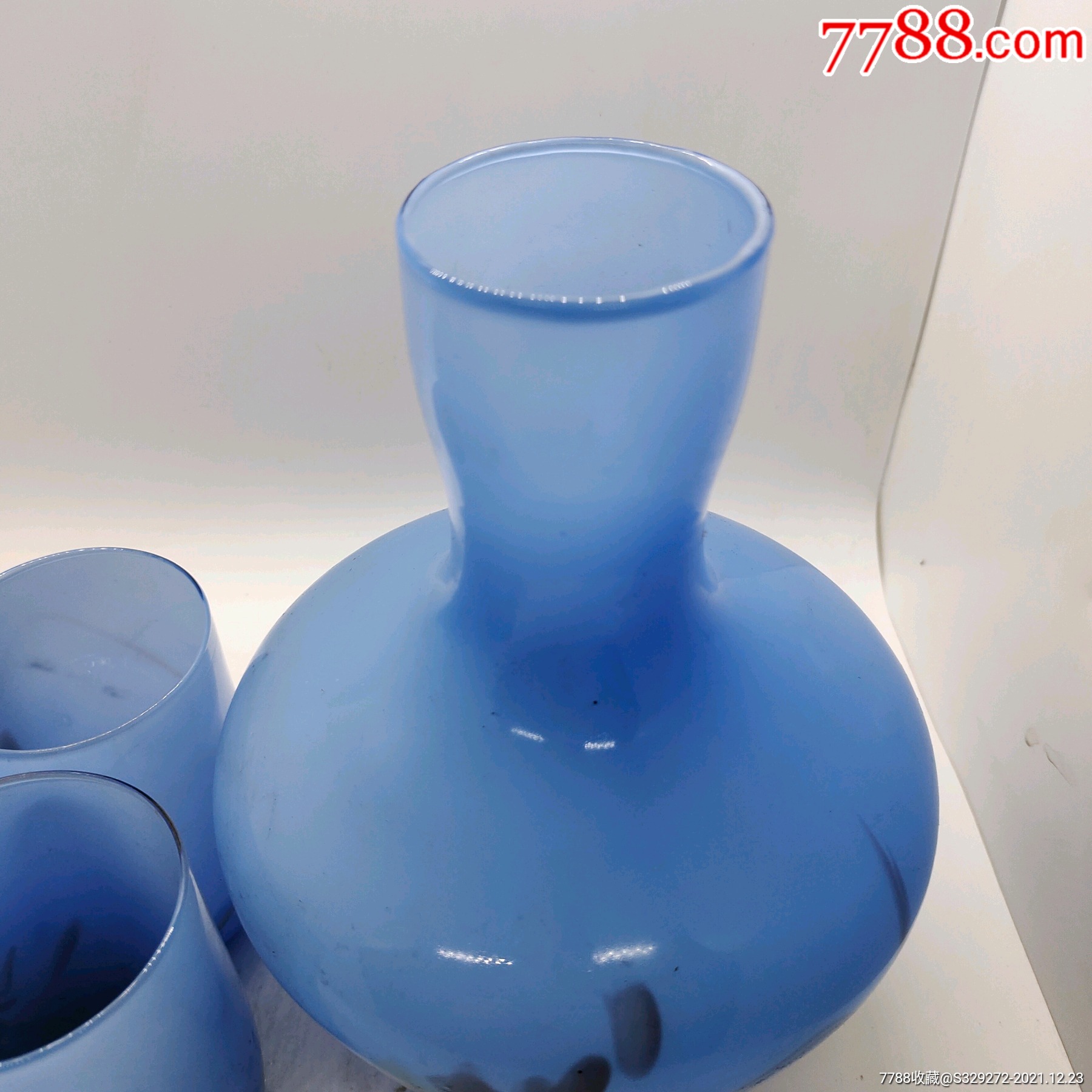 七十年代凉水杯一套_玻璃器皿_第2张_7788陶器收藏