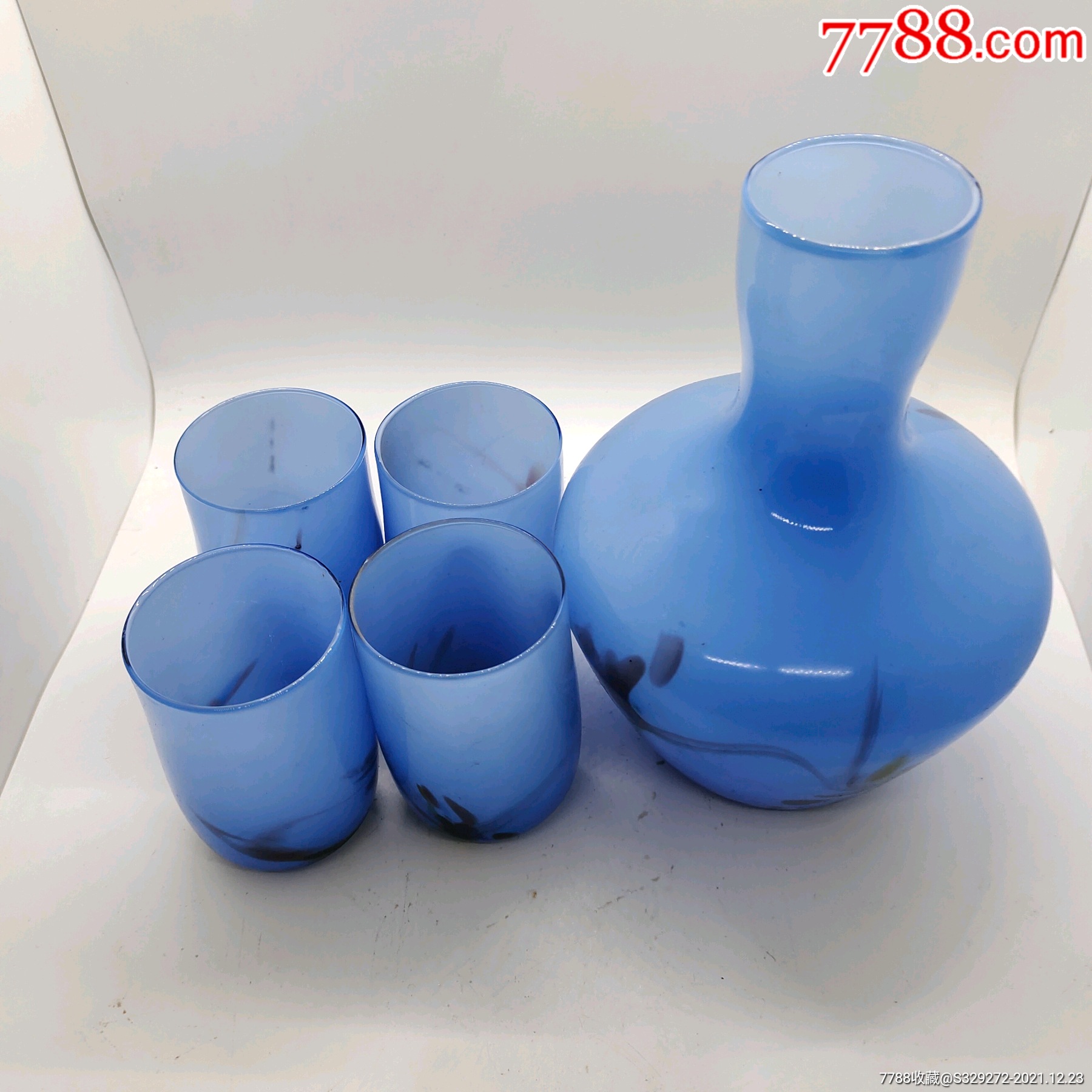 七十年代凉水杯一套