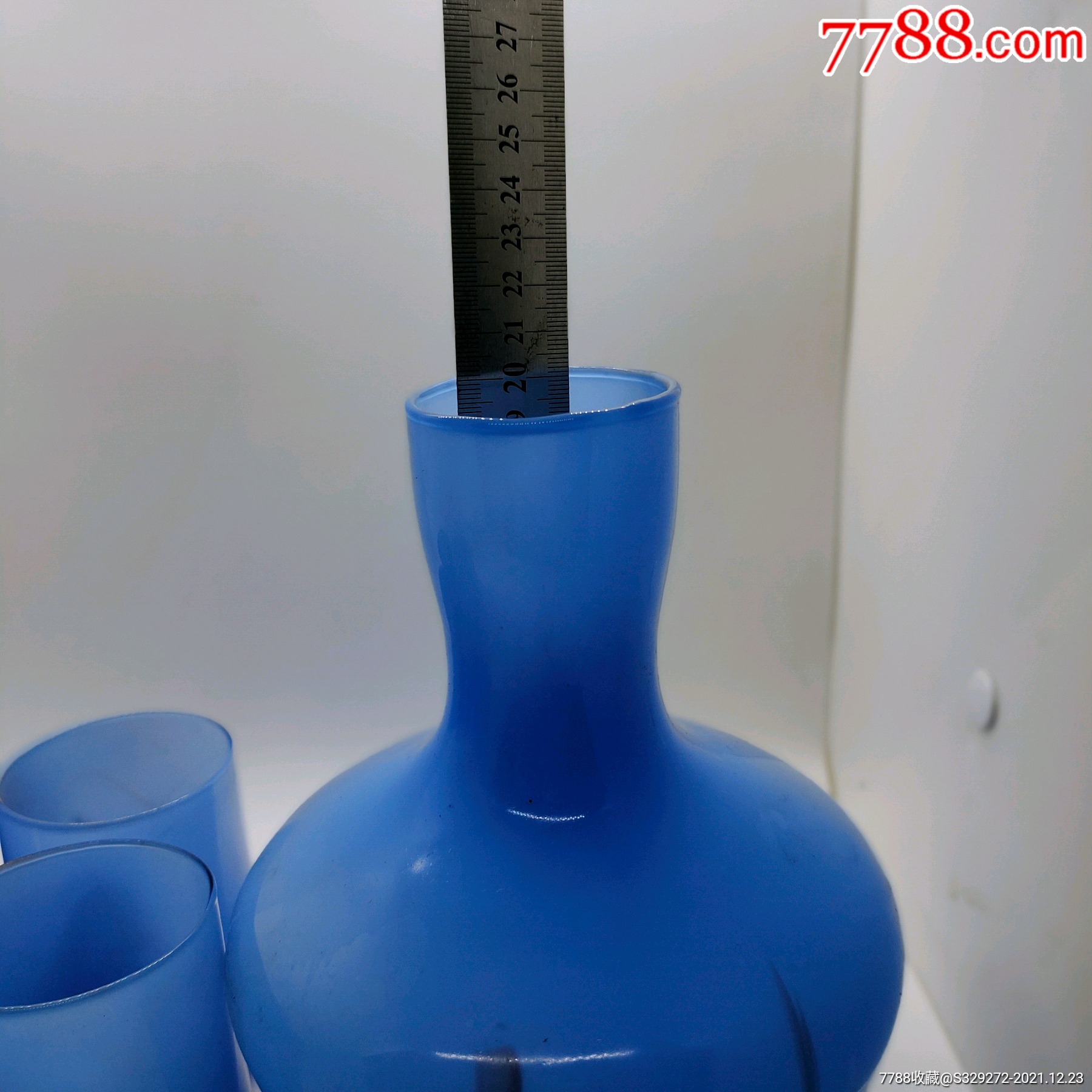 七十年代凉水杯一套_玻璃器皿_第6张_7788陶器收藏