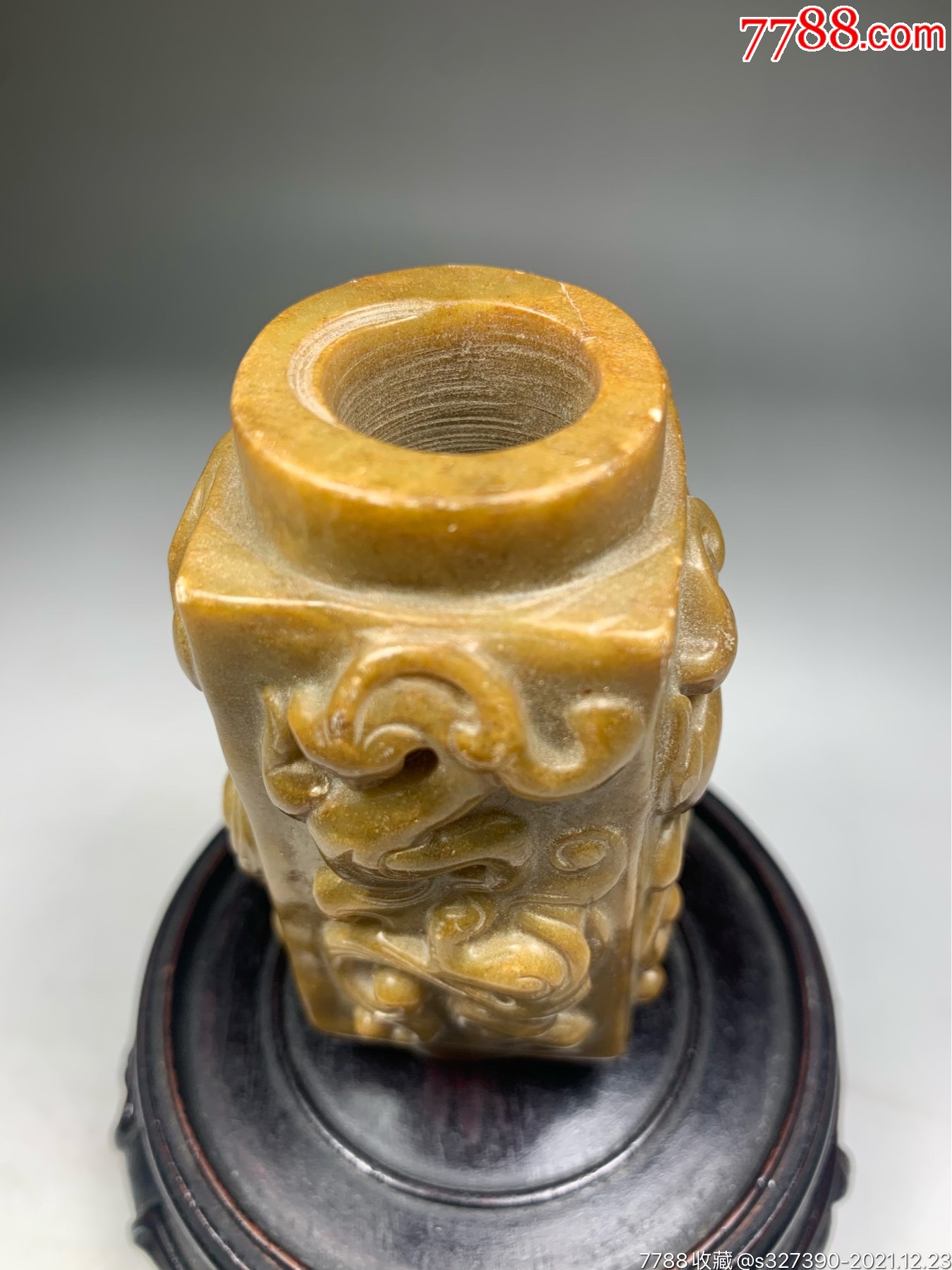 老玉高古玉玉琮