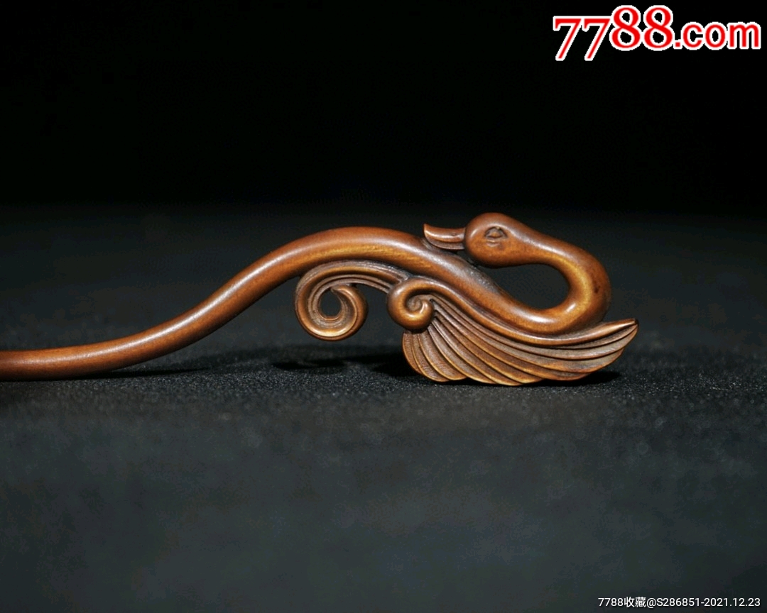 黄杨木发簪,不议价-价格:50元-se84505583-其他根雕/木雕-零售-7788