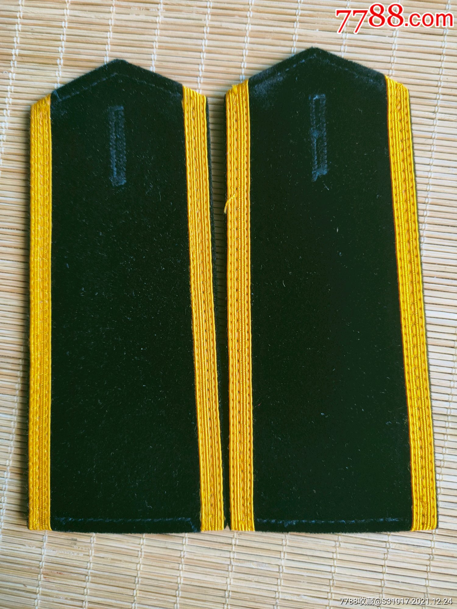 作废的八七海学员软肩((43厂06年4号))_老肩章/领章/领花_丁香藏苑