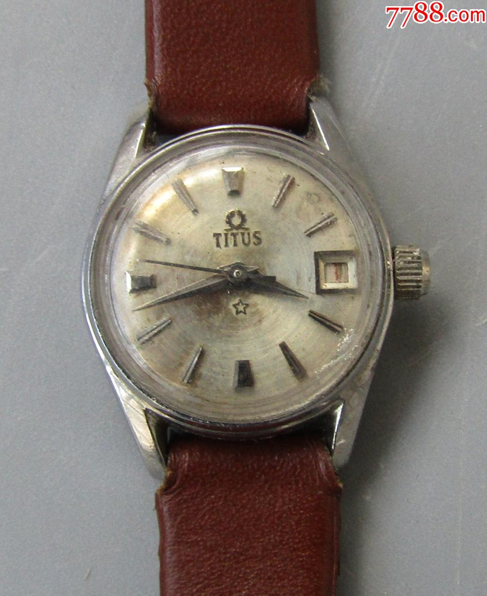 瑞士铁达时自动机械古董女表