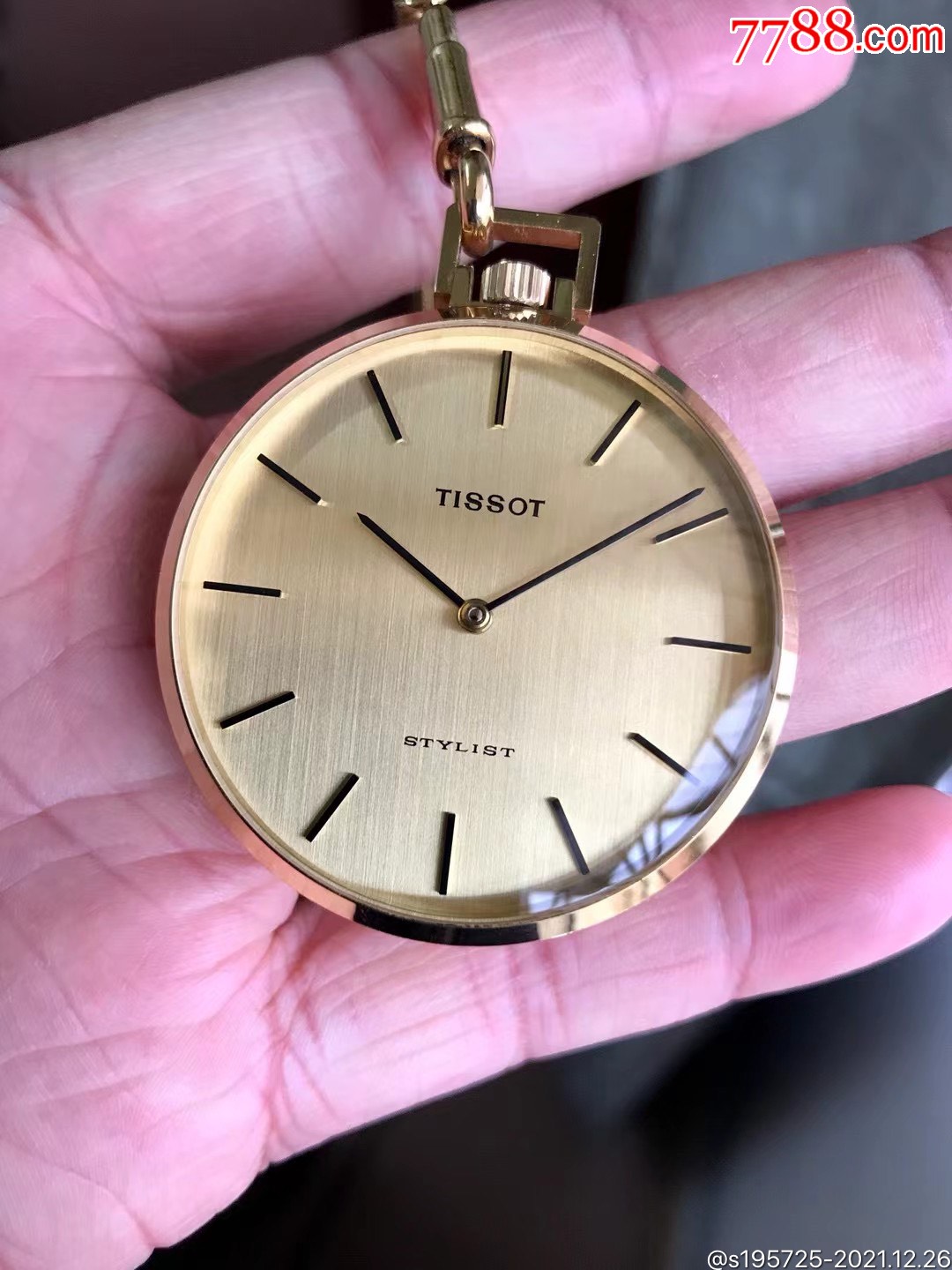 瑞士天梭tissot古董怀表