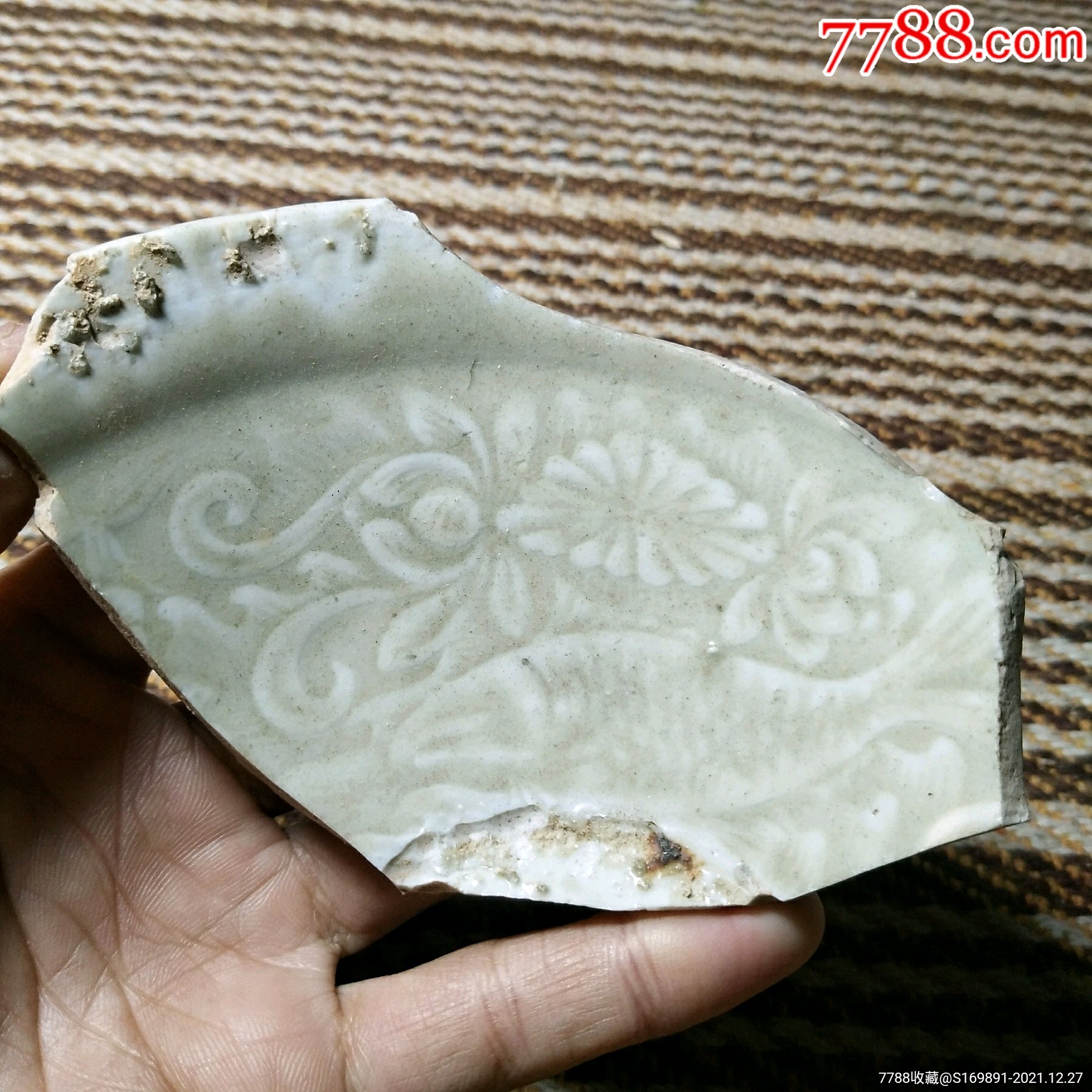 宋代景德镇影青瓷片标本店内更多瓷片