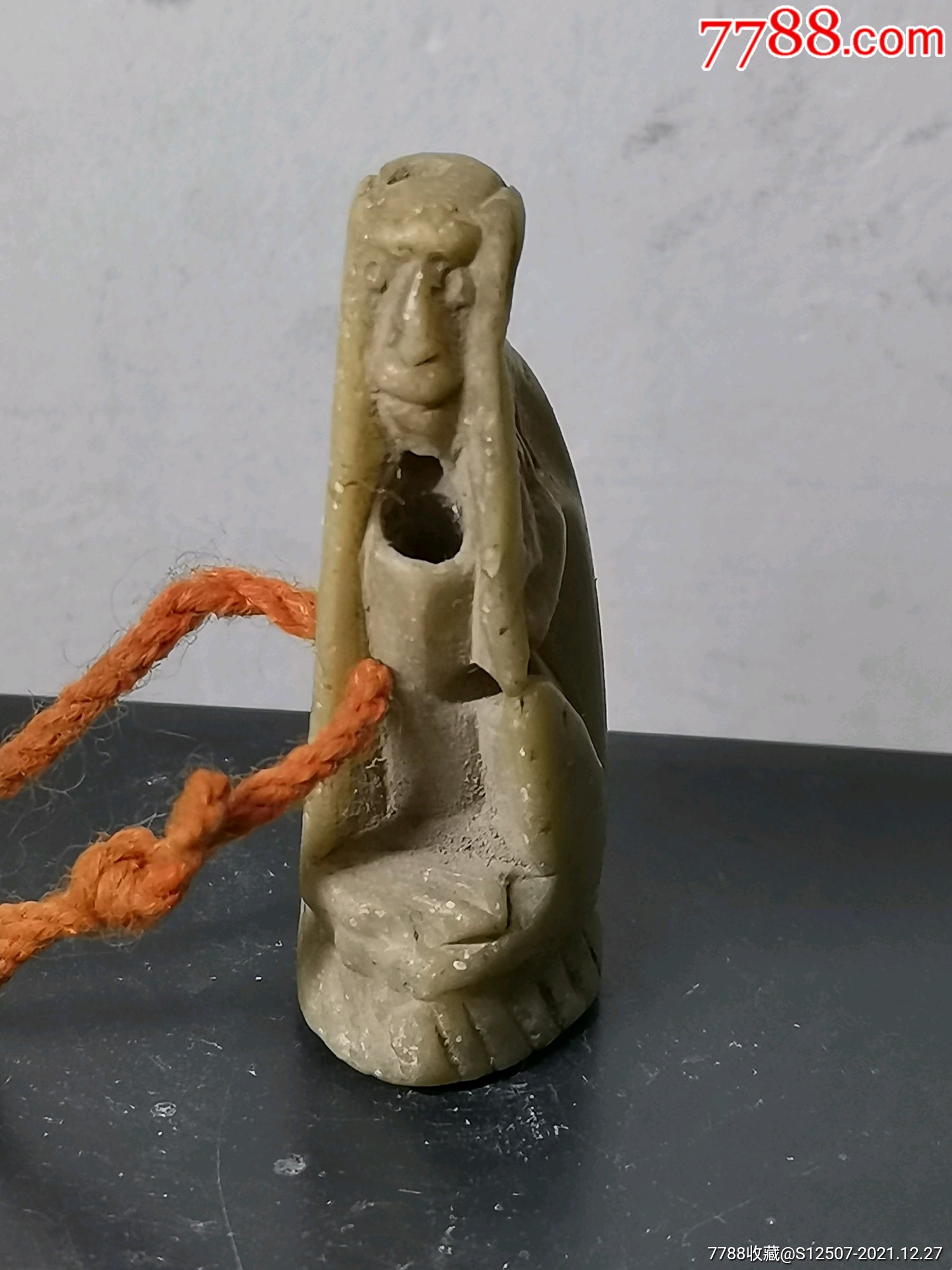 瘦脸石猴哨_青田石_第1张_7788钟表收藏