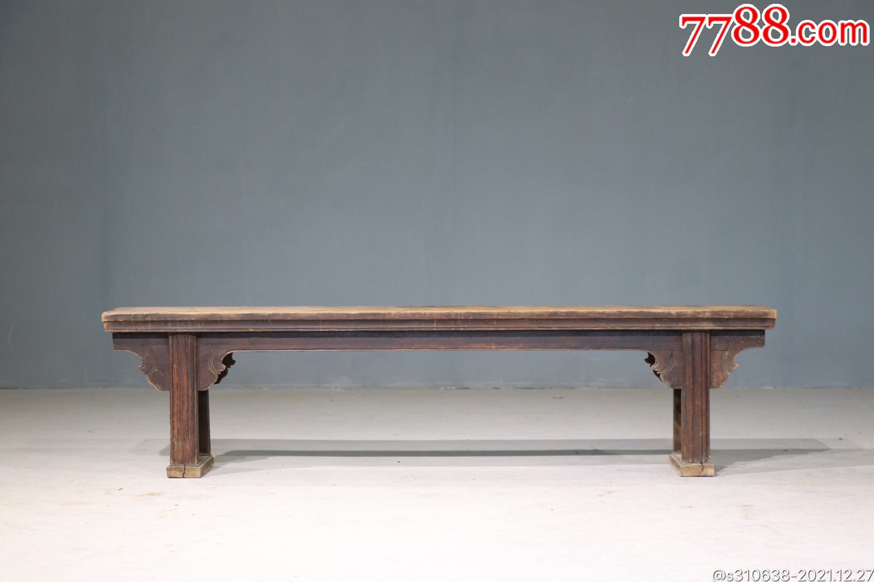 文房家具清代独板小案几10