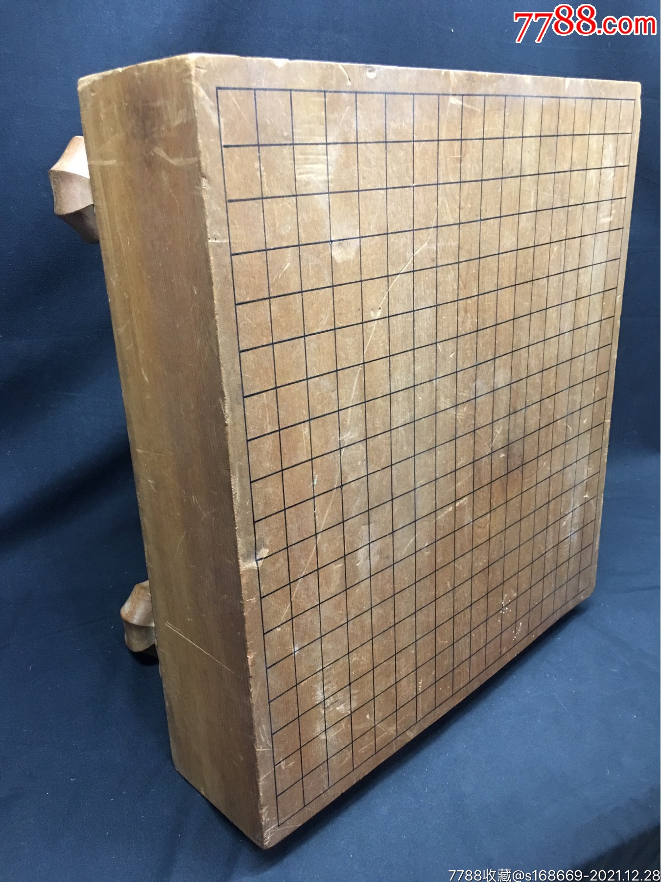 2112283120聚邮阁日本老实木围棋棋盘